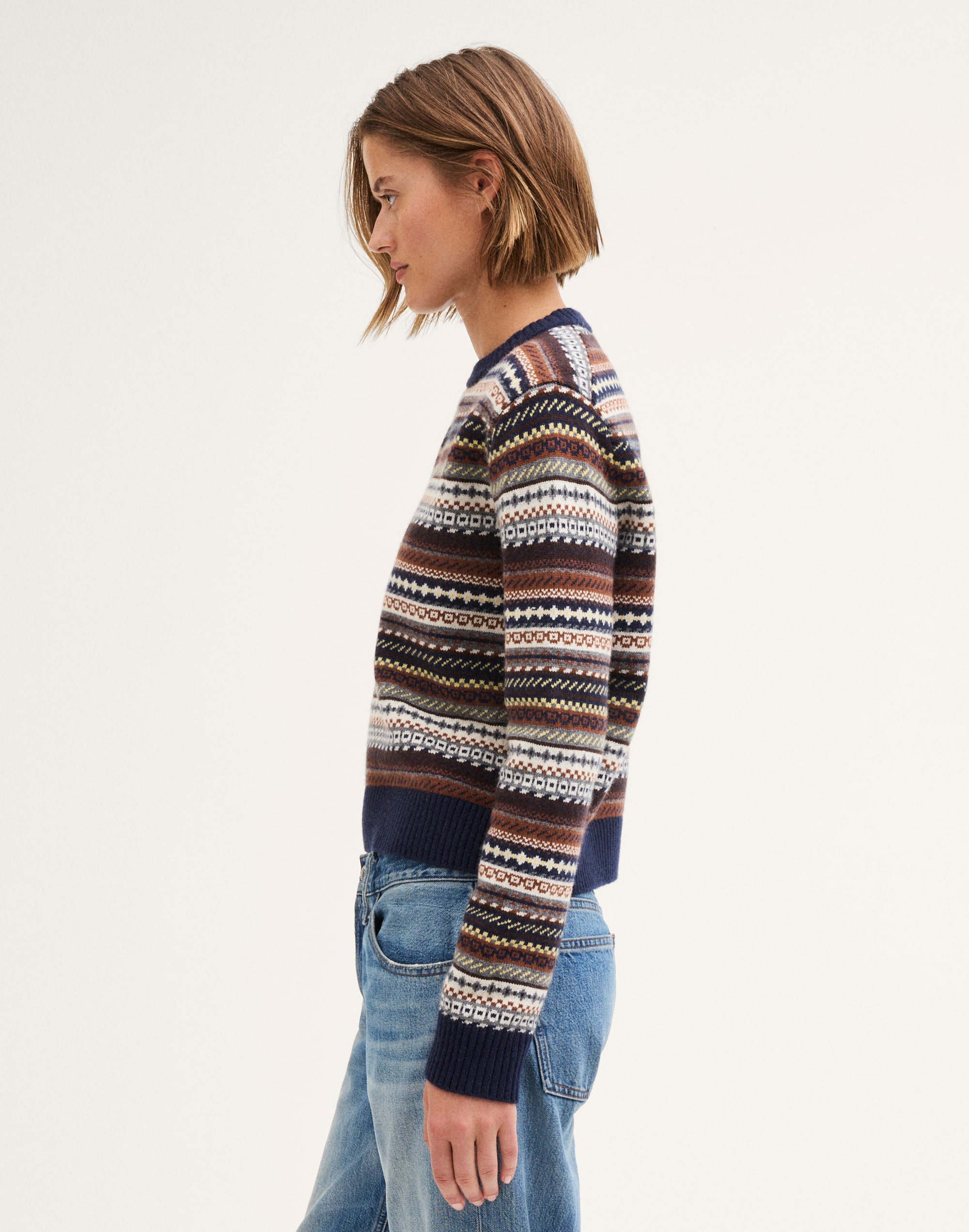 The Mila Sweater in 100% SoftWool