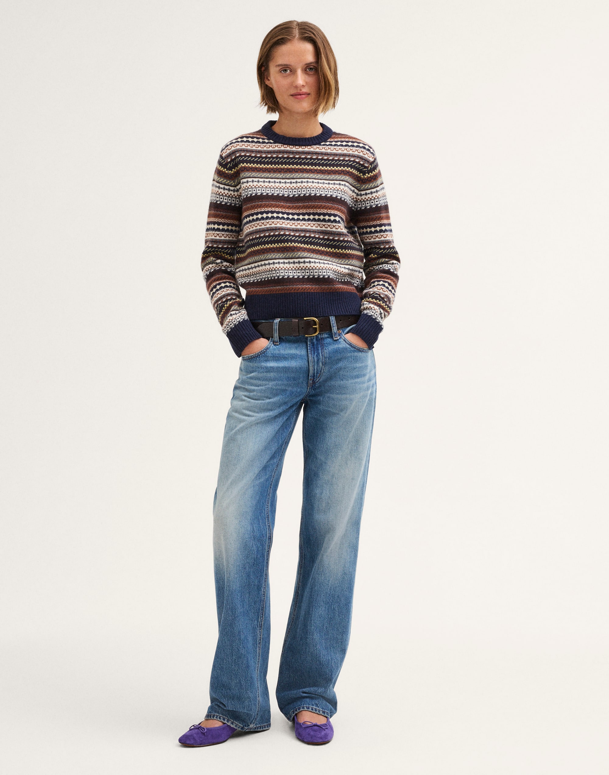 The Mila Sweater in 100% SoftWool
