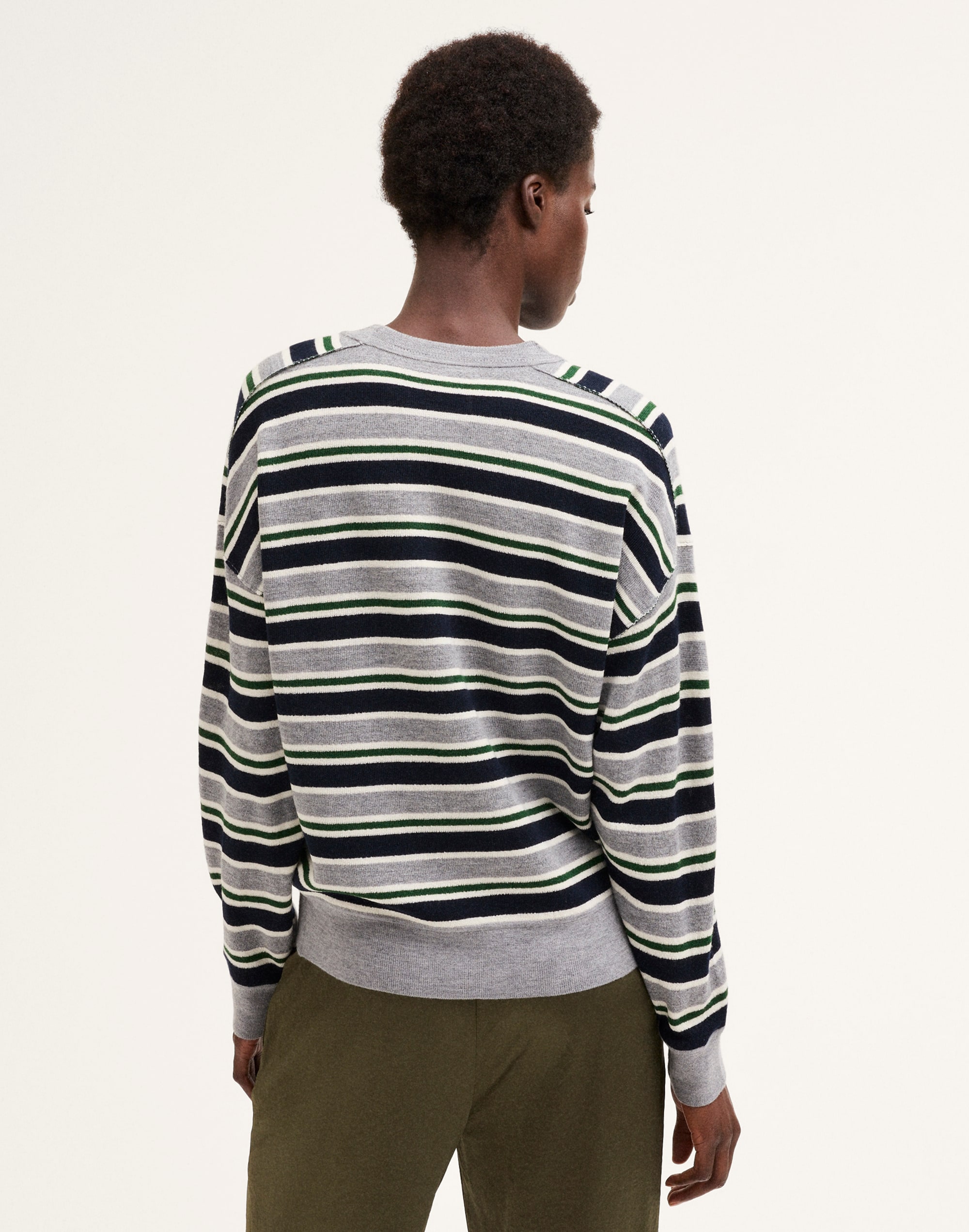 The Shae Crewneck Sweater in 100% Merino Wool