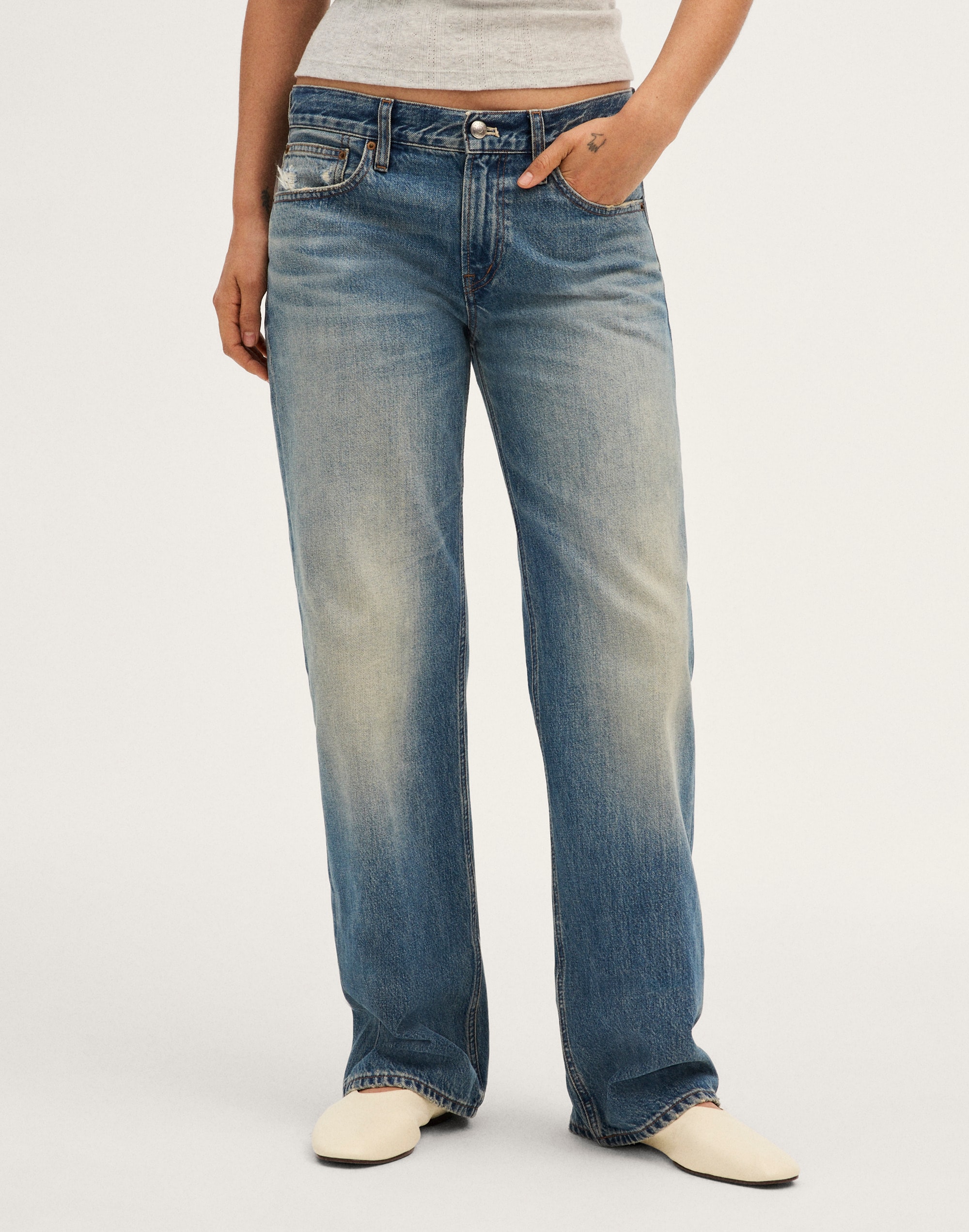 The Curvy Low-Rise Loose Jean