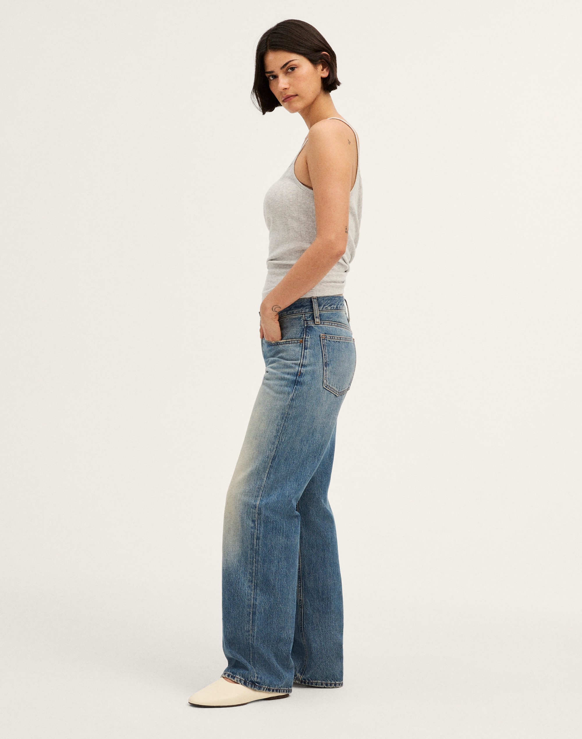The Curvy Low-Rise Loose Jean