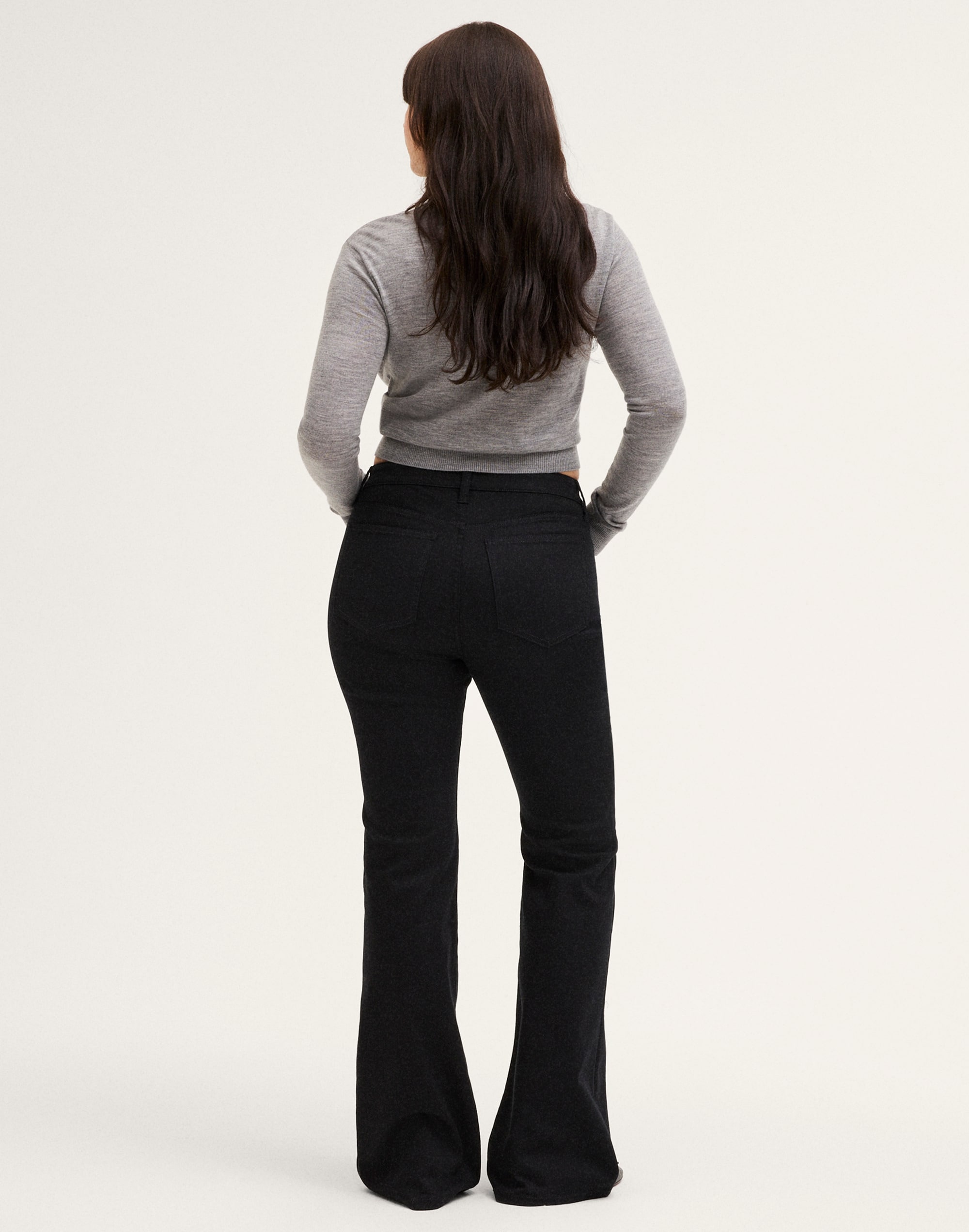 The Curvy Flare Jean in Super Stretch Denim