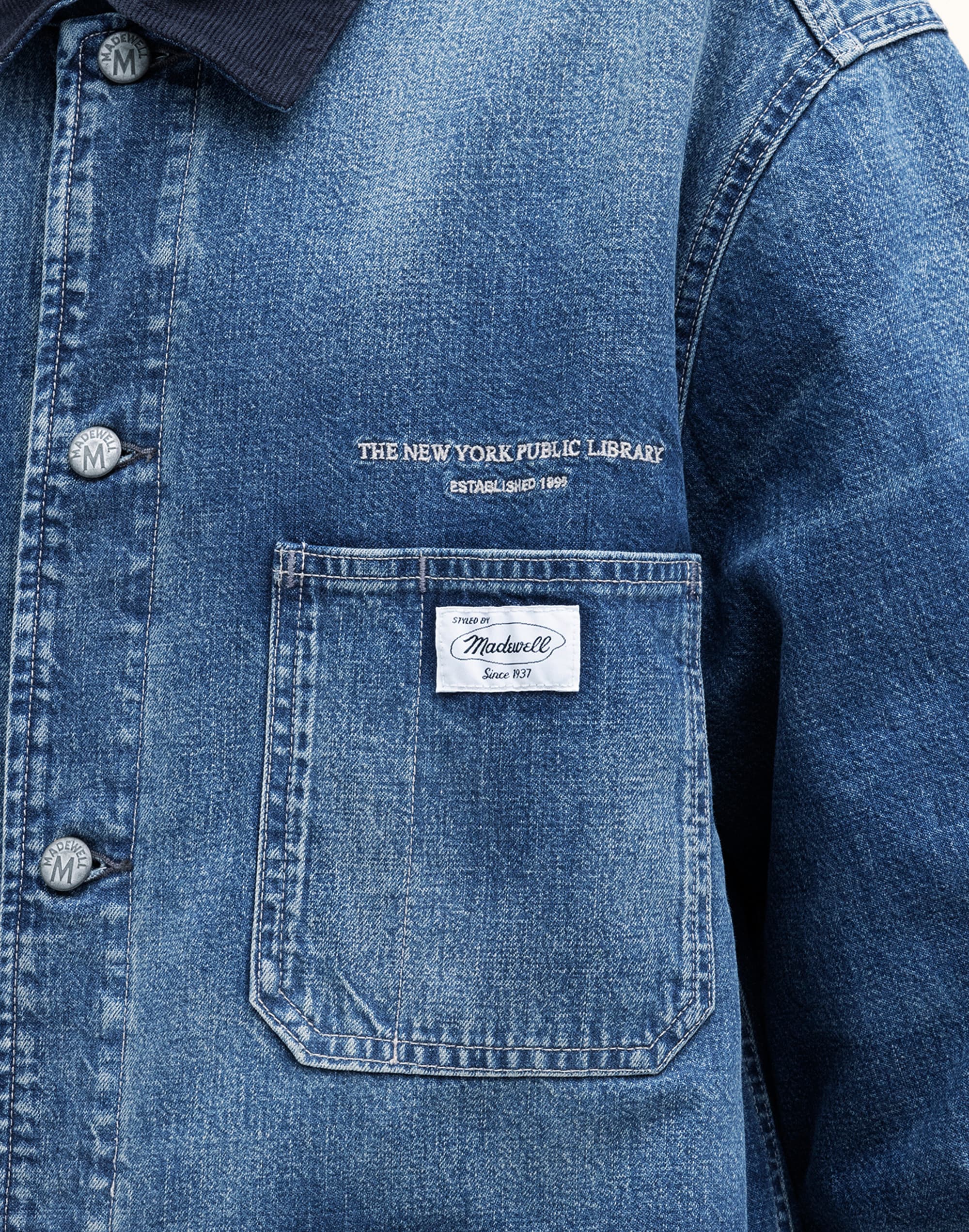 Madewell x NYPL Chore Jacket