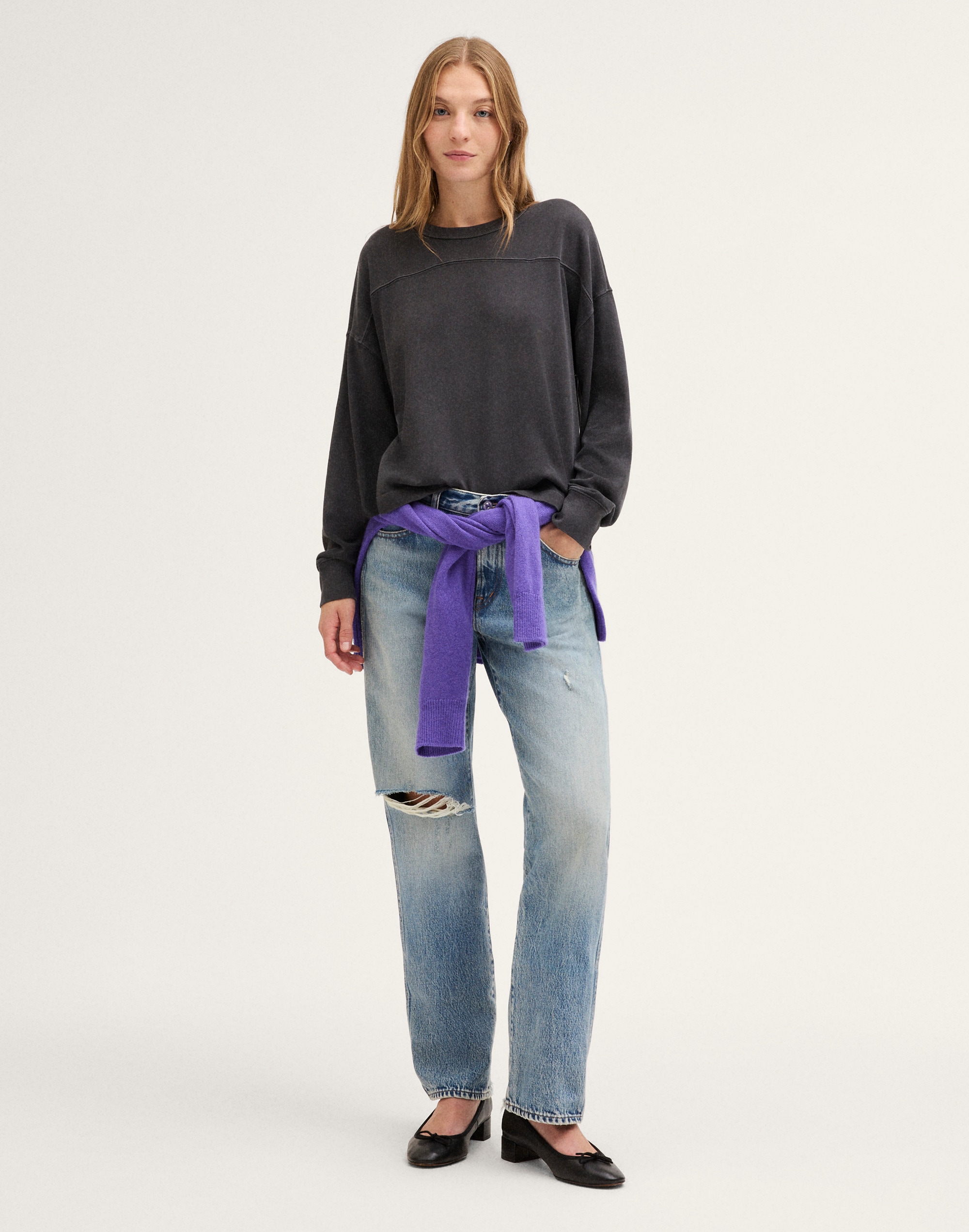 Long-Sleeve Tee in Weekend Jersey