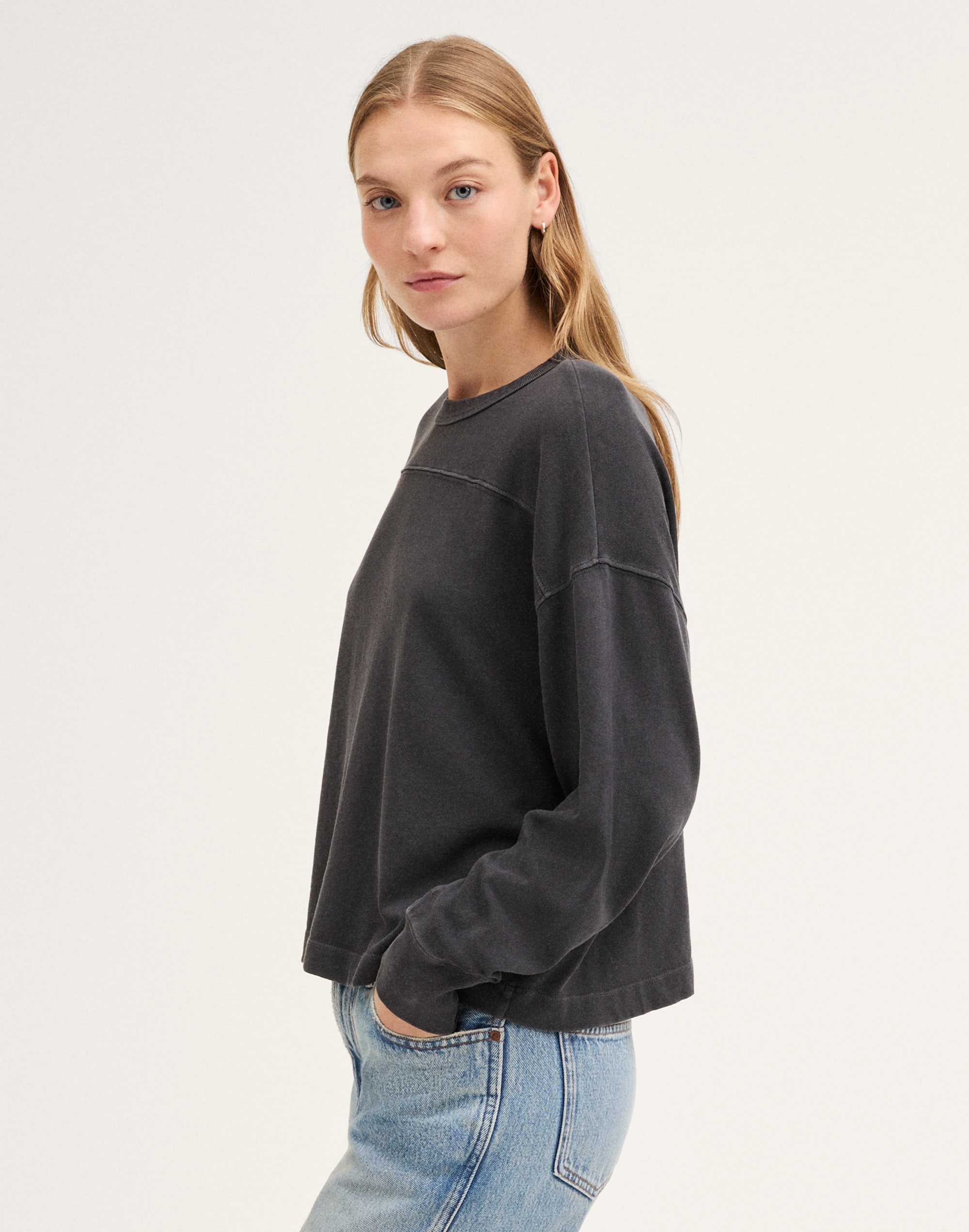 Long-Sleeve Tee in Weekend Jersey