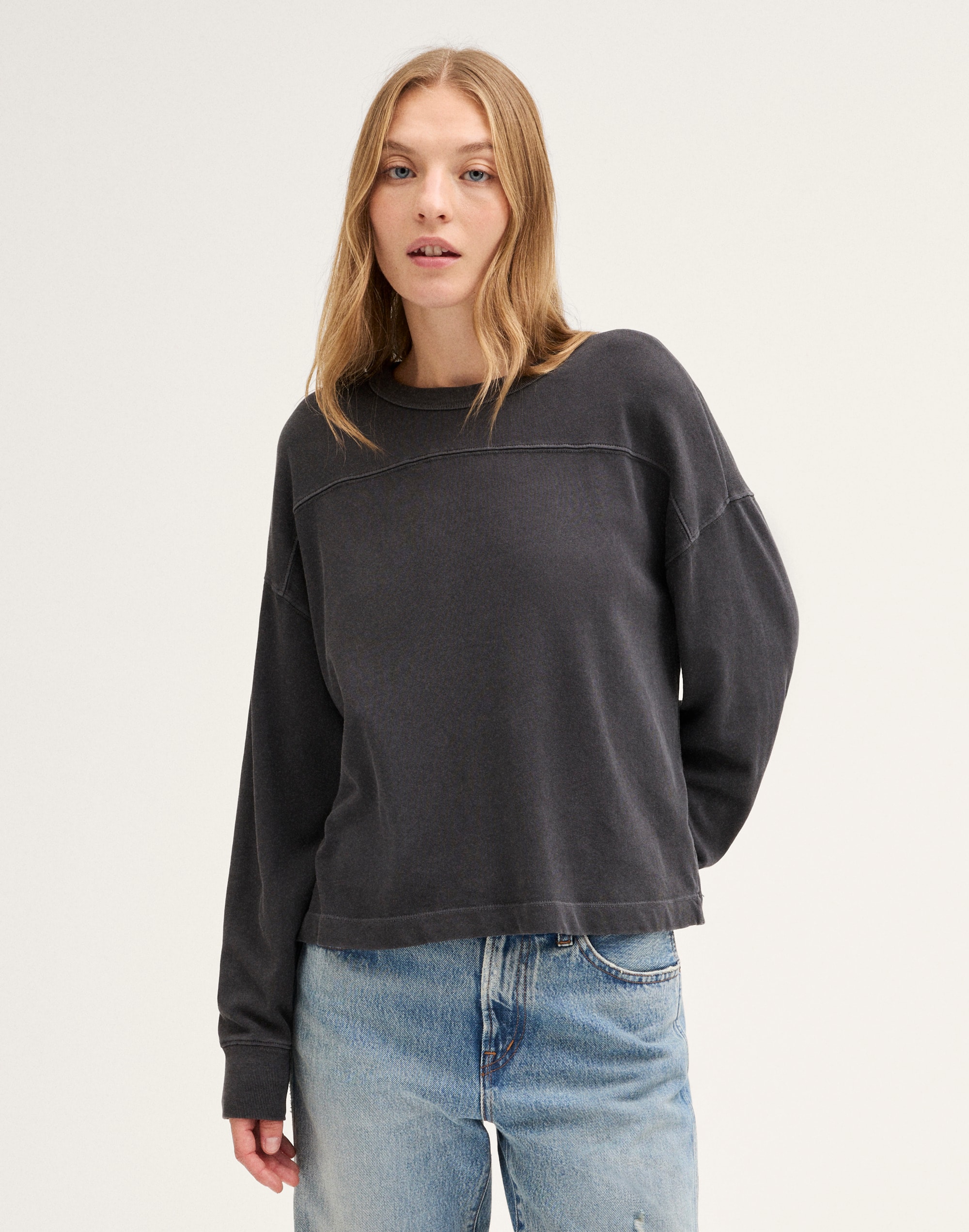 Long-Sleeve Tee in Weekend Jersey