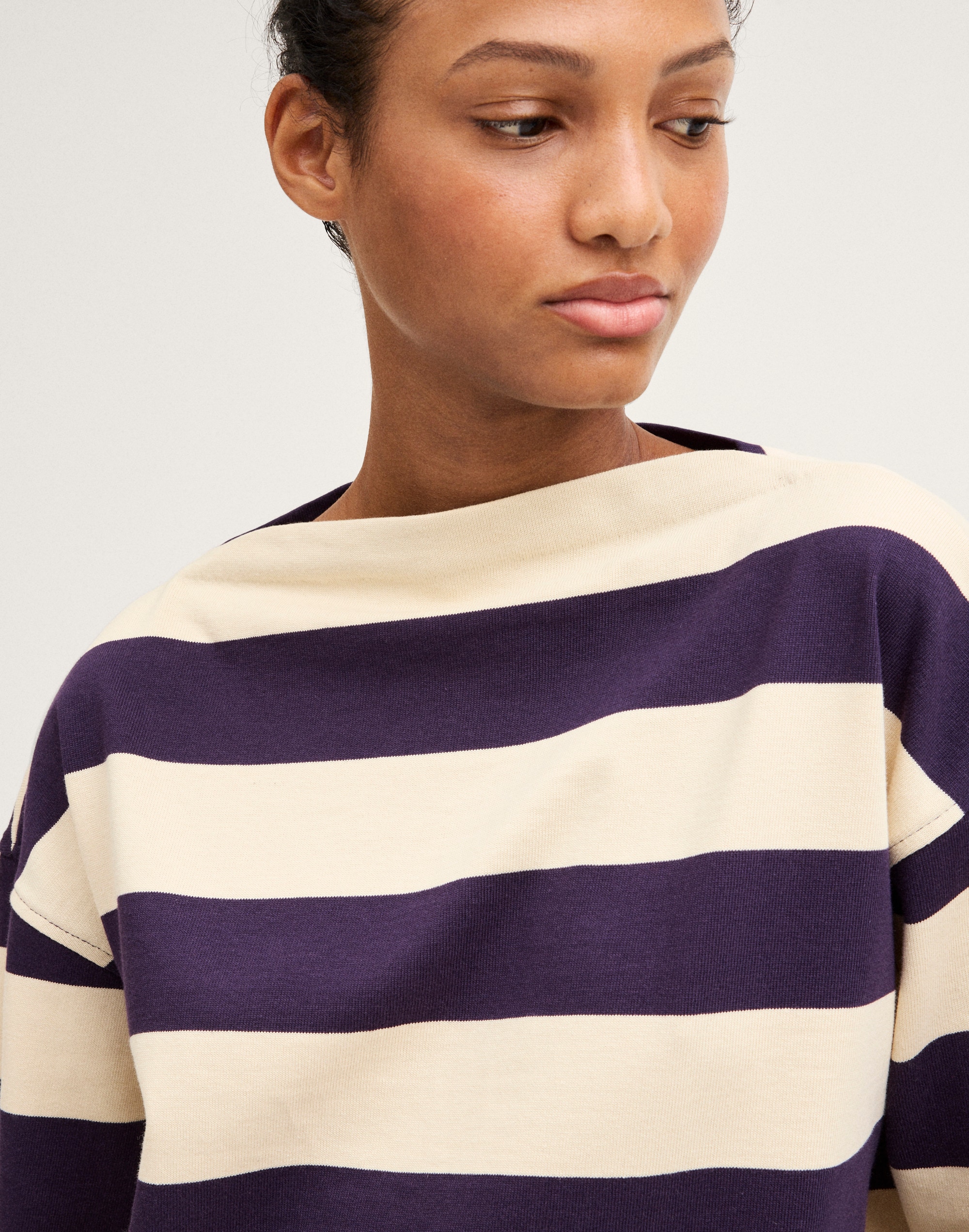 The Rugby Mockneck Long-Sleeve Tee in Club Cotton