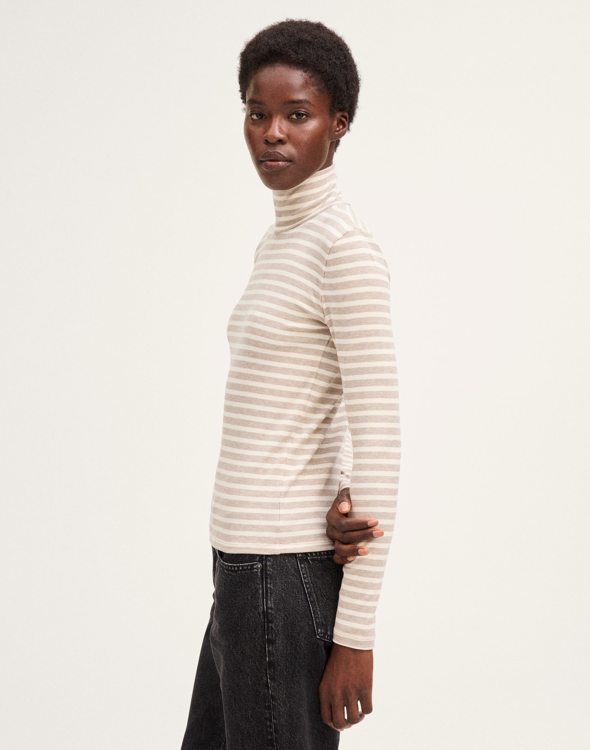 Turtleneck in Luxe Rib