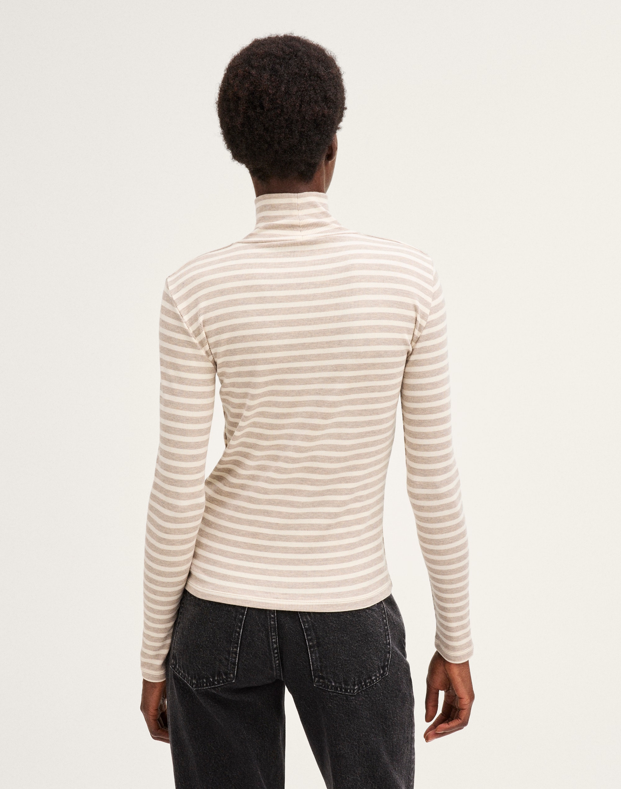 Turtleneck in Luxe Rib