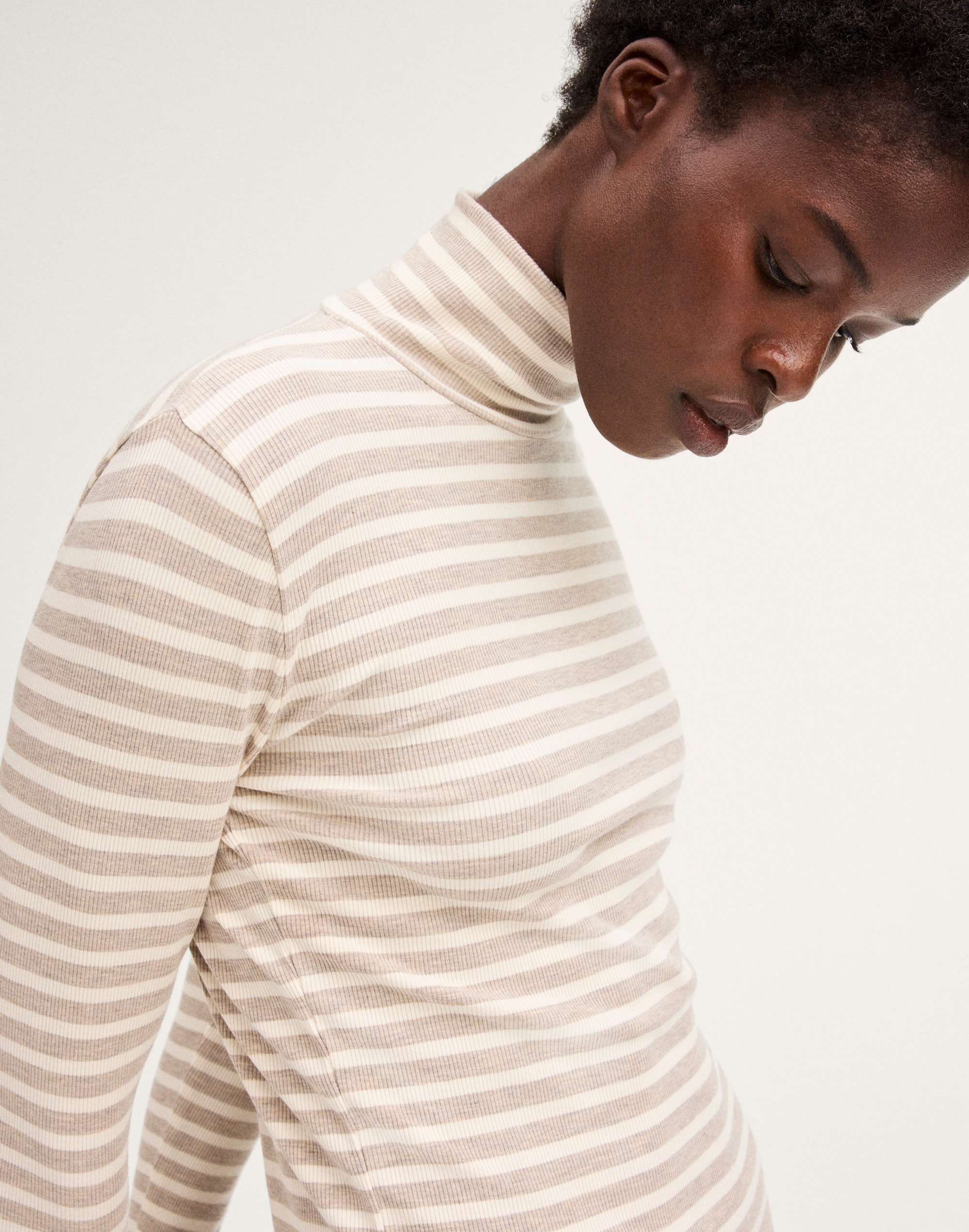 Turtleneck in Luxe Rib