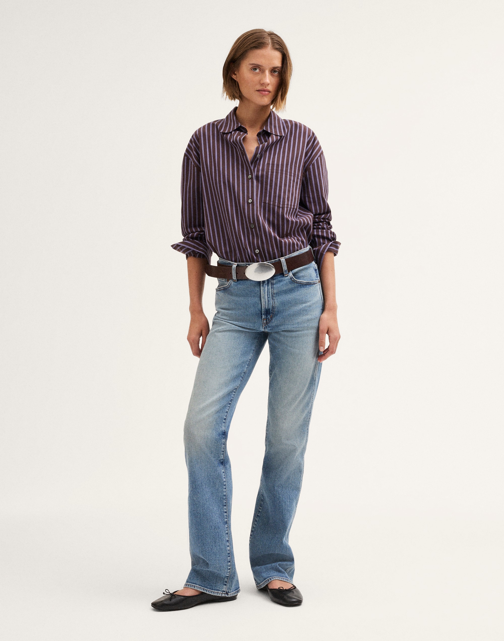 The Easy Shirt in 100% Cotton Poplin