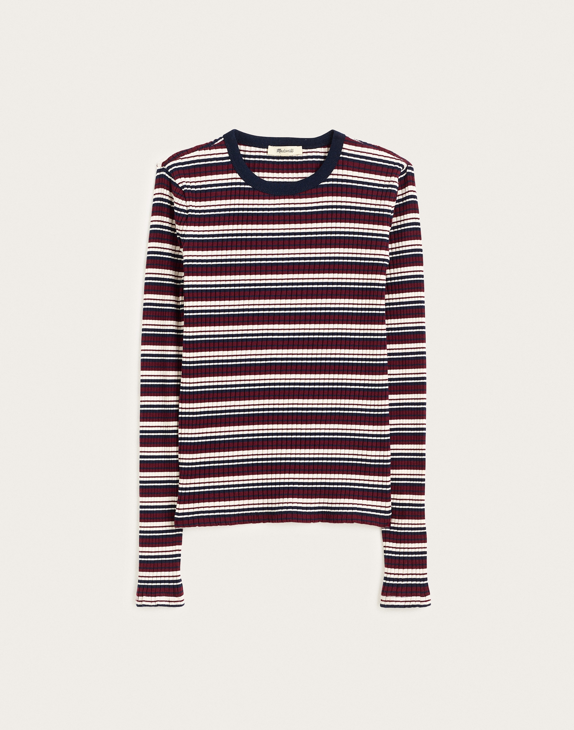 Ribbed Long-Sleeve Tee