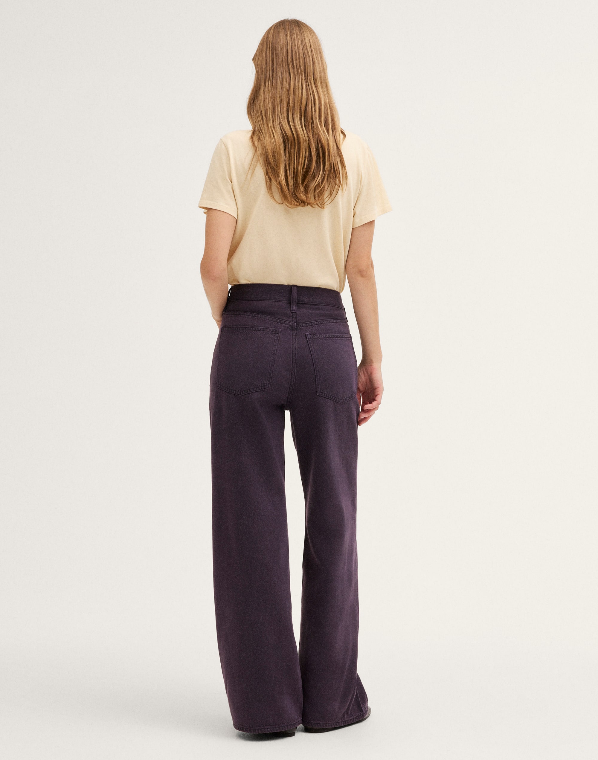 The Ultimate Wide-Leg Jean in Airy Denim