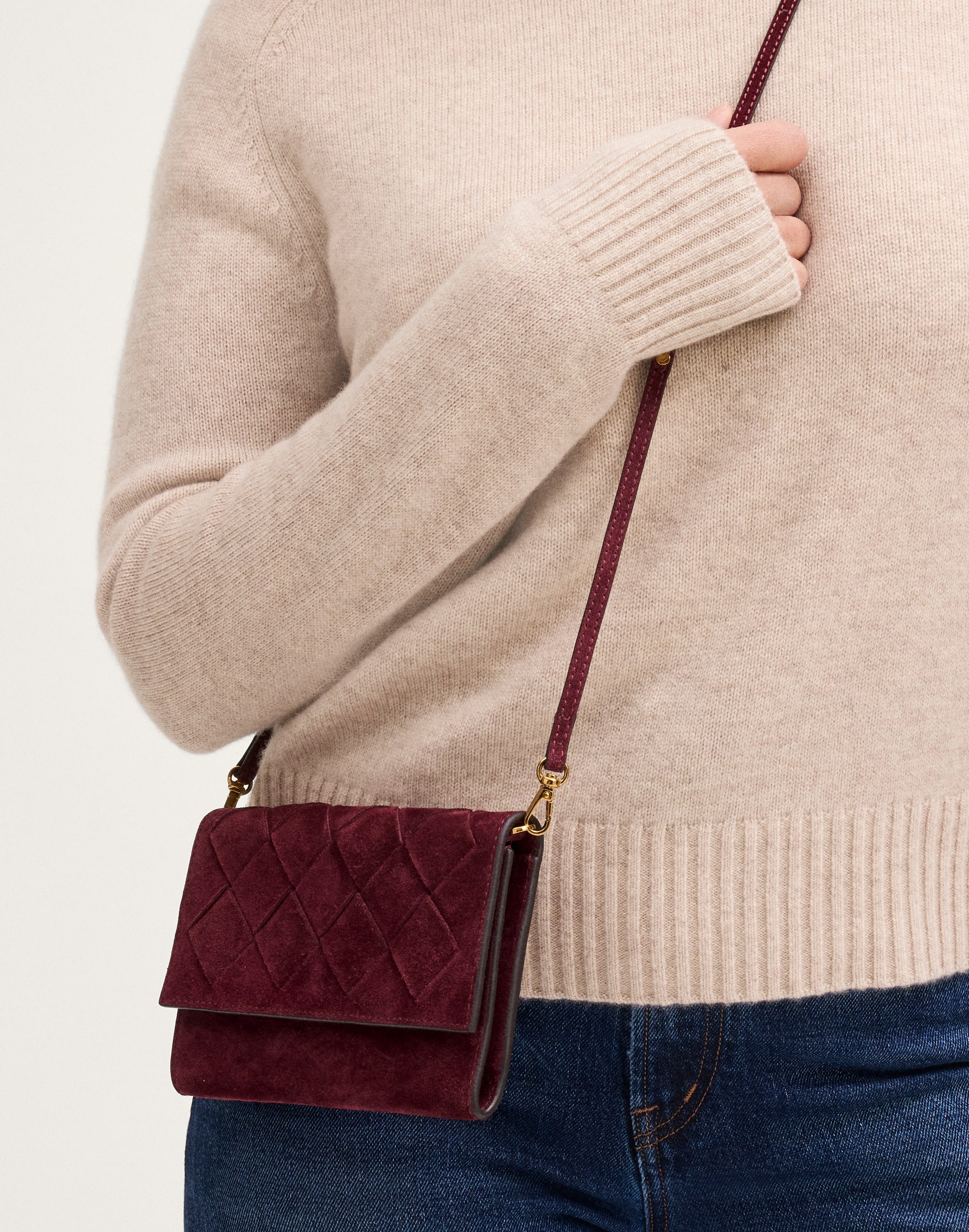 The Signature Woven Wallet Crossbody
