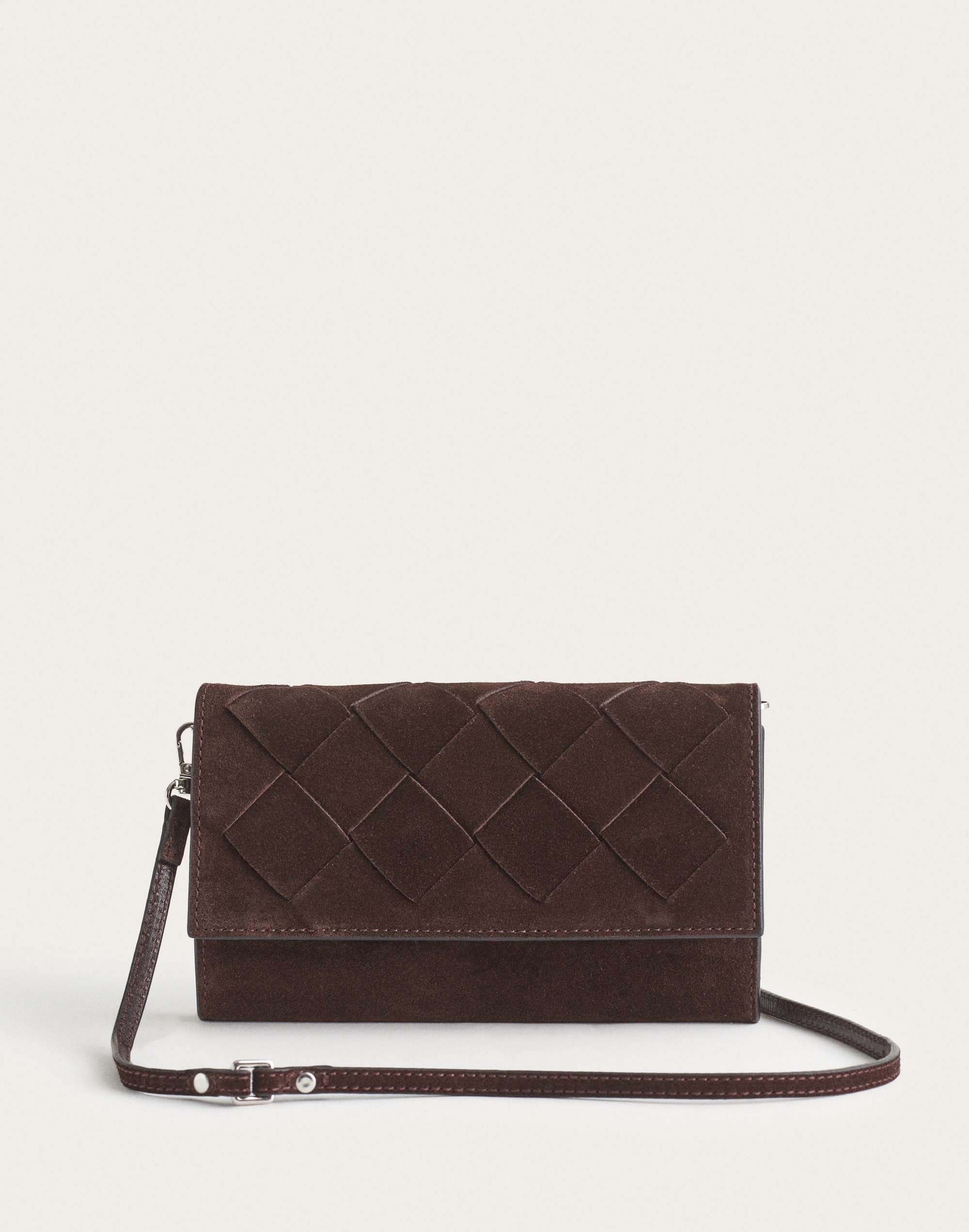 The Signature Woven Wallet Crossbody