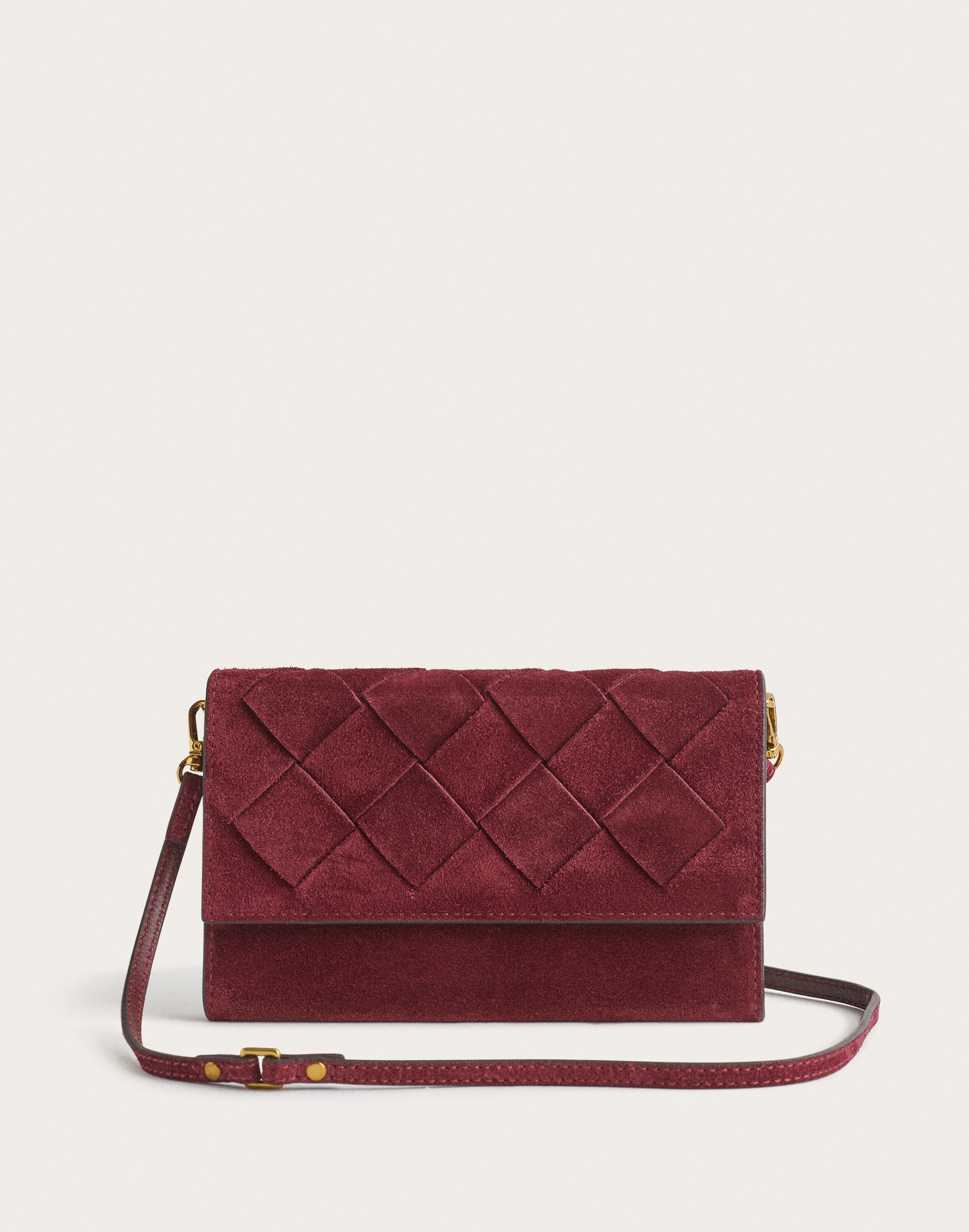 The Signature Woven Wallet Crossbody
