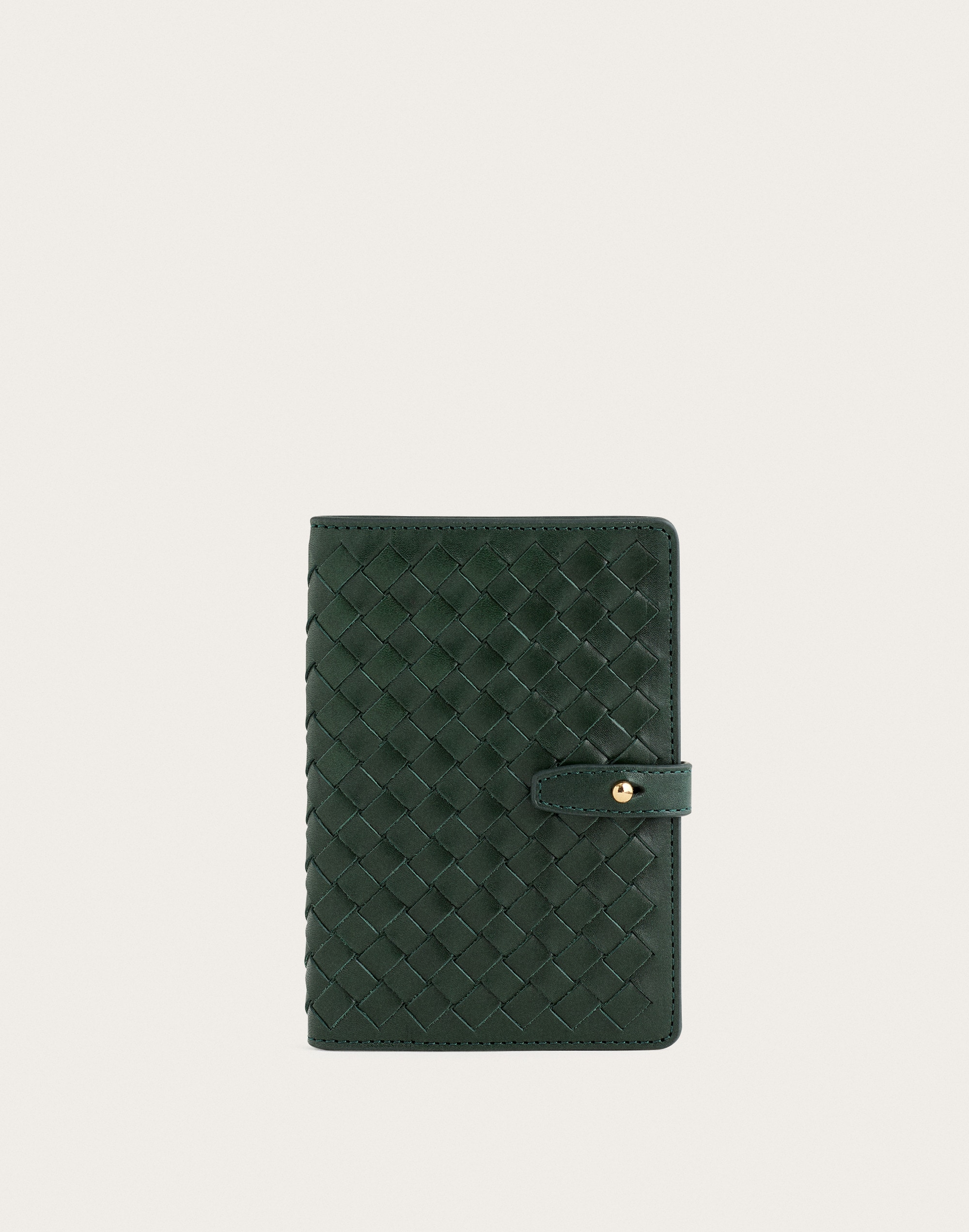 woven passport case