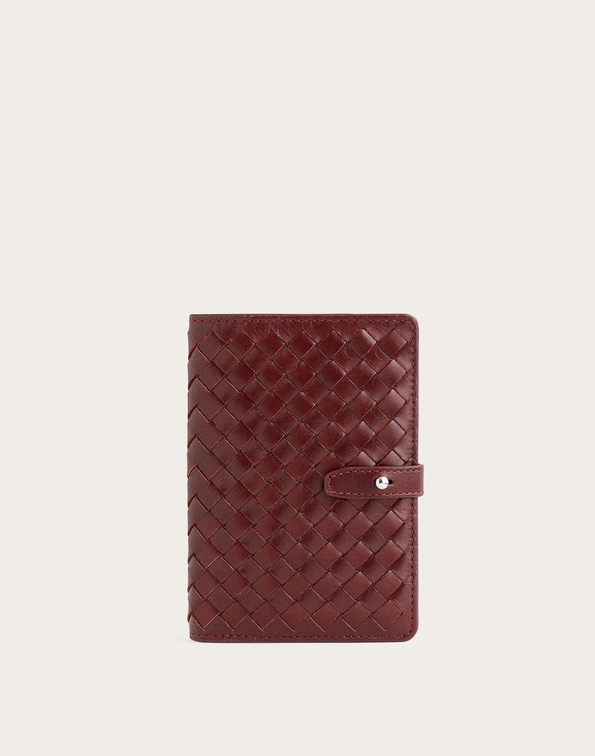 woven passport case