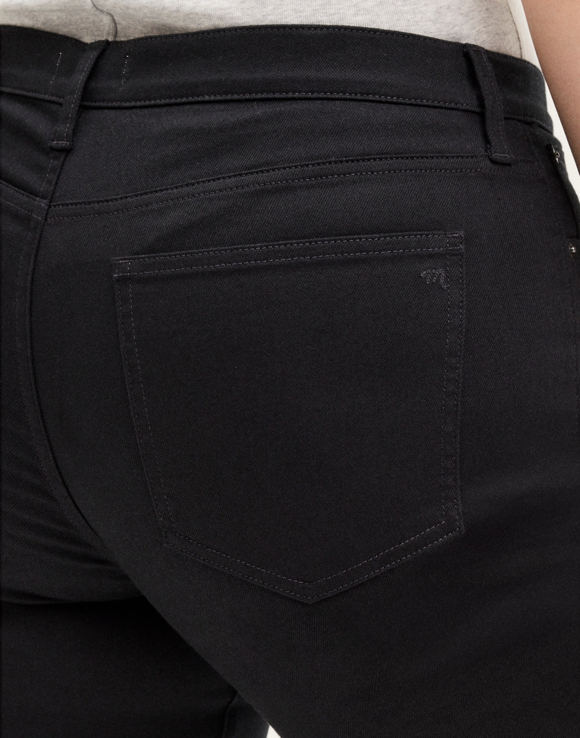 The Plus Flare Jean in Super Stretch Denim