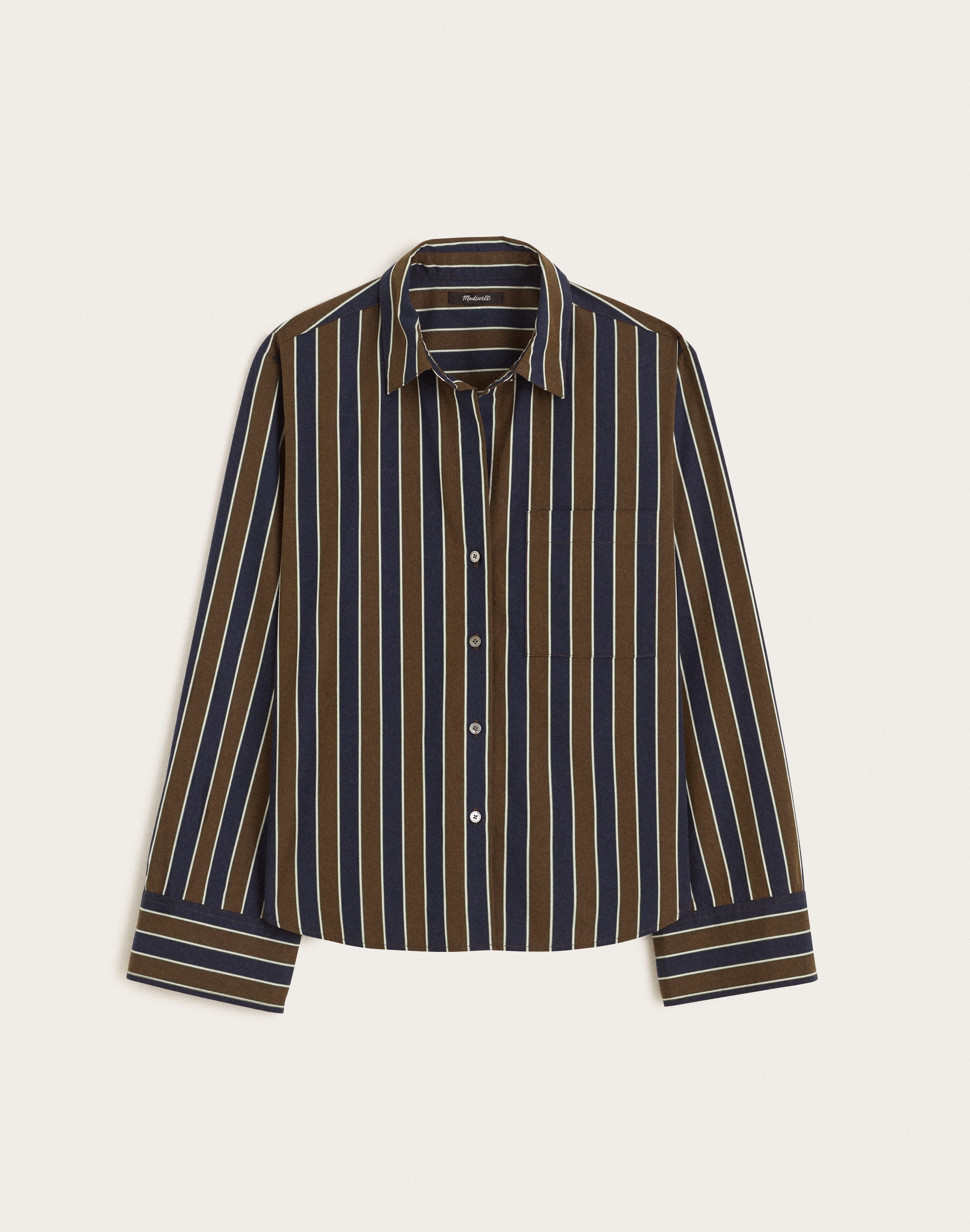 The Signature Y-Neck Shirt in 100% Cotton