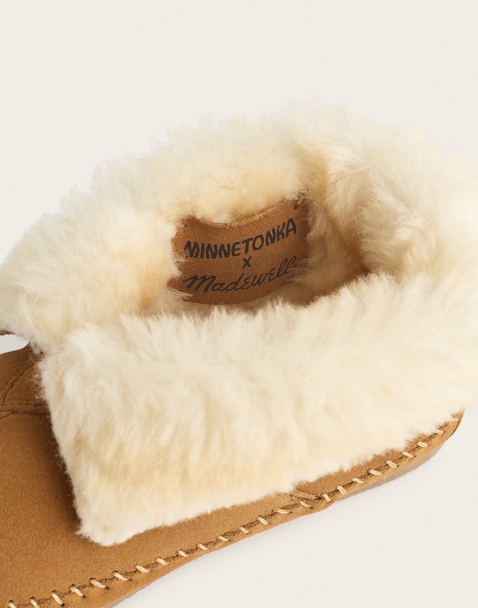 Minnetonka x Madewell Sheepskin Ankle Boot