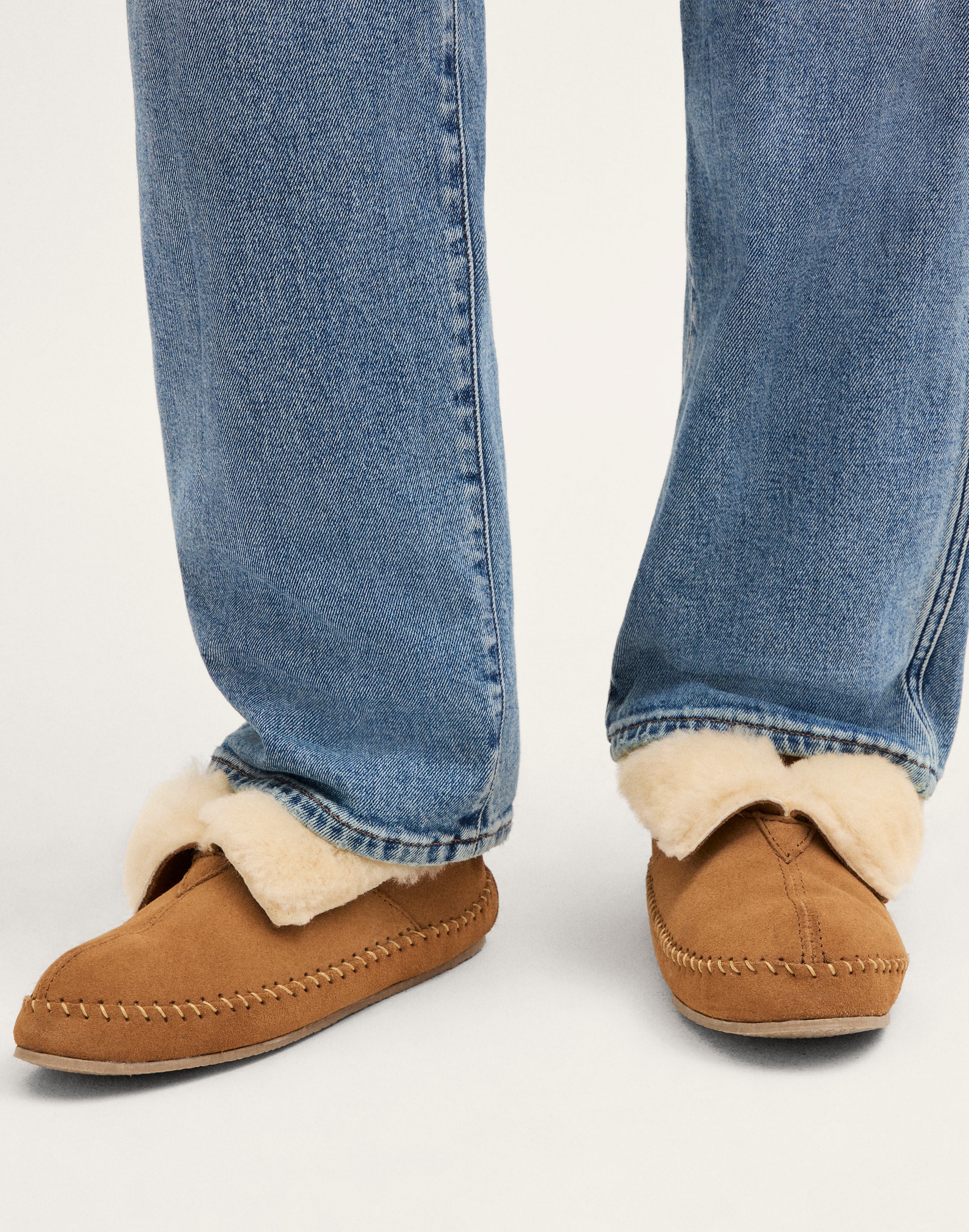 Minnetonka x Madewell Sheepskin Ankle Boot