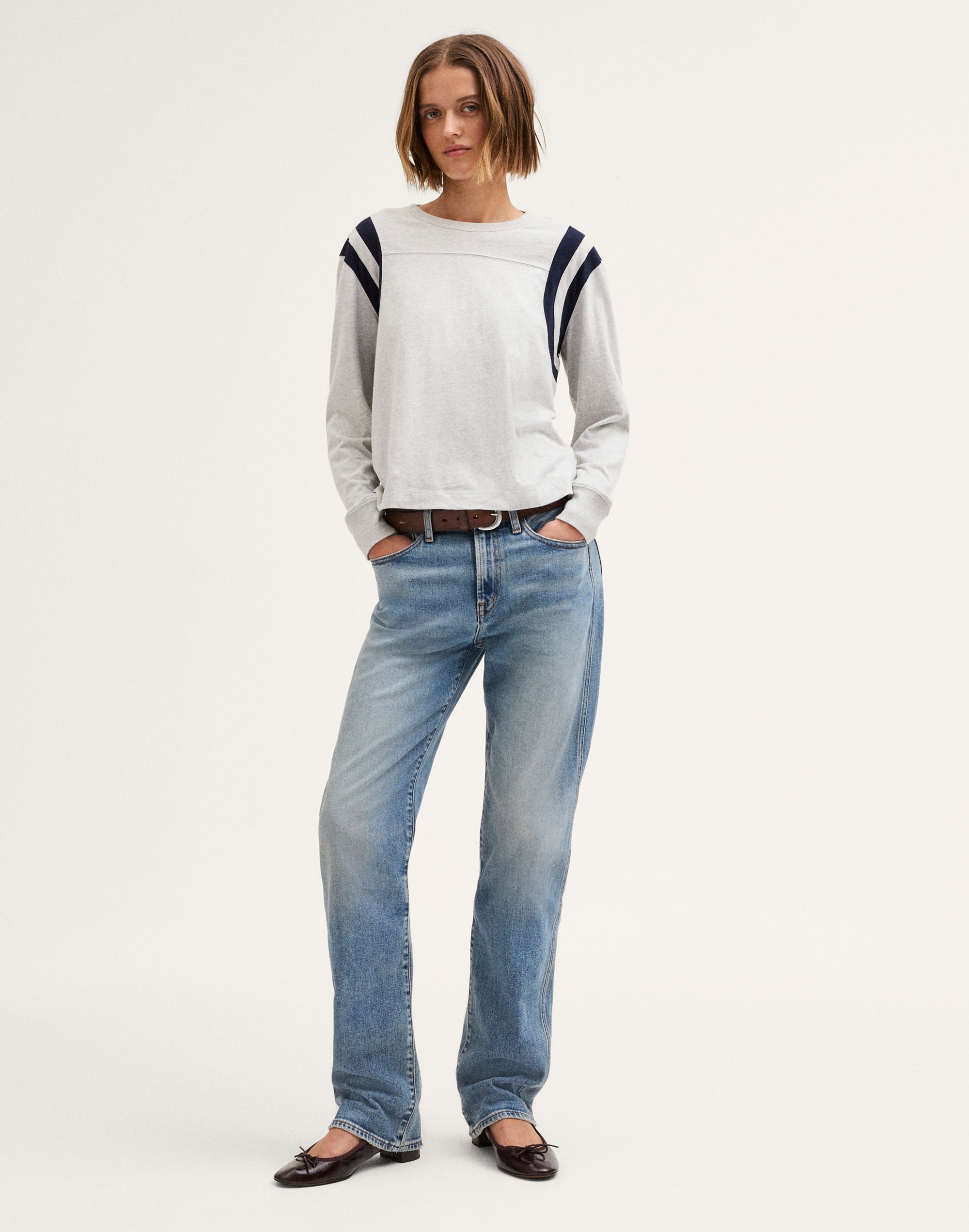 Long-Sleeve Tee in Allday Jersey
