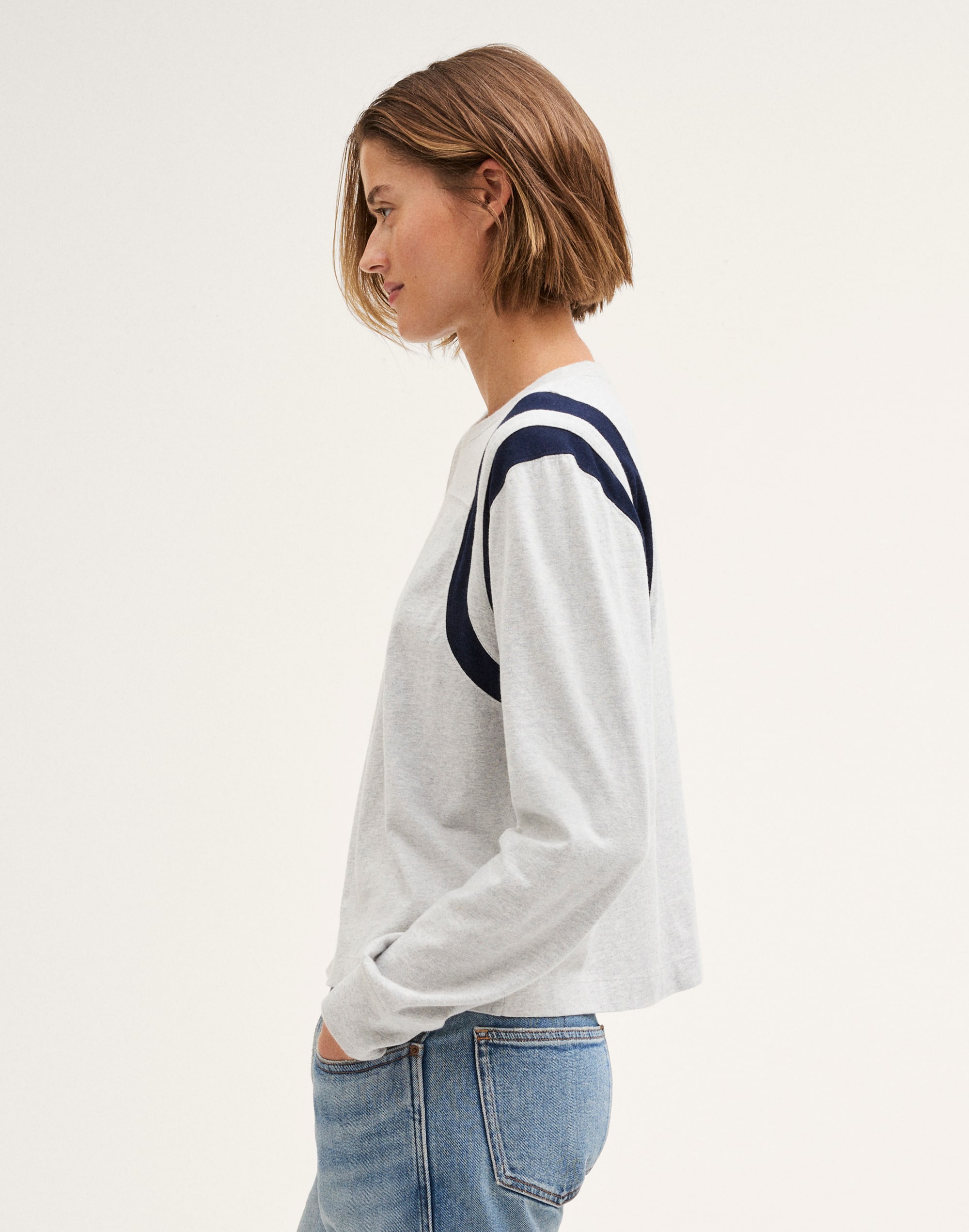 Long-Sleeve Tee in Allday Jersey