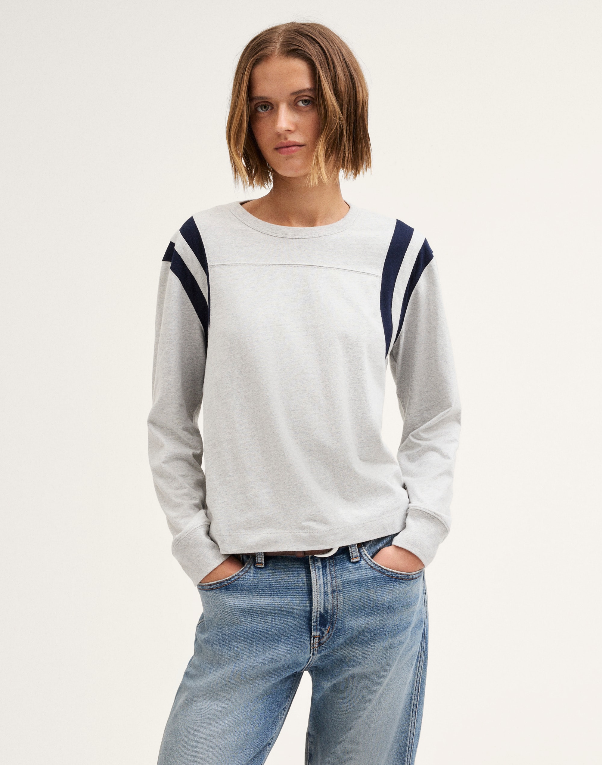 Long-Sleeve Tee in Allday Jersey