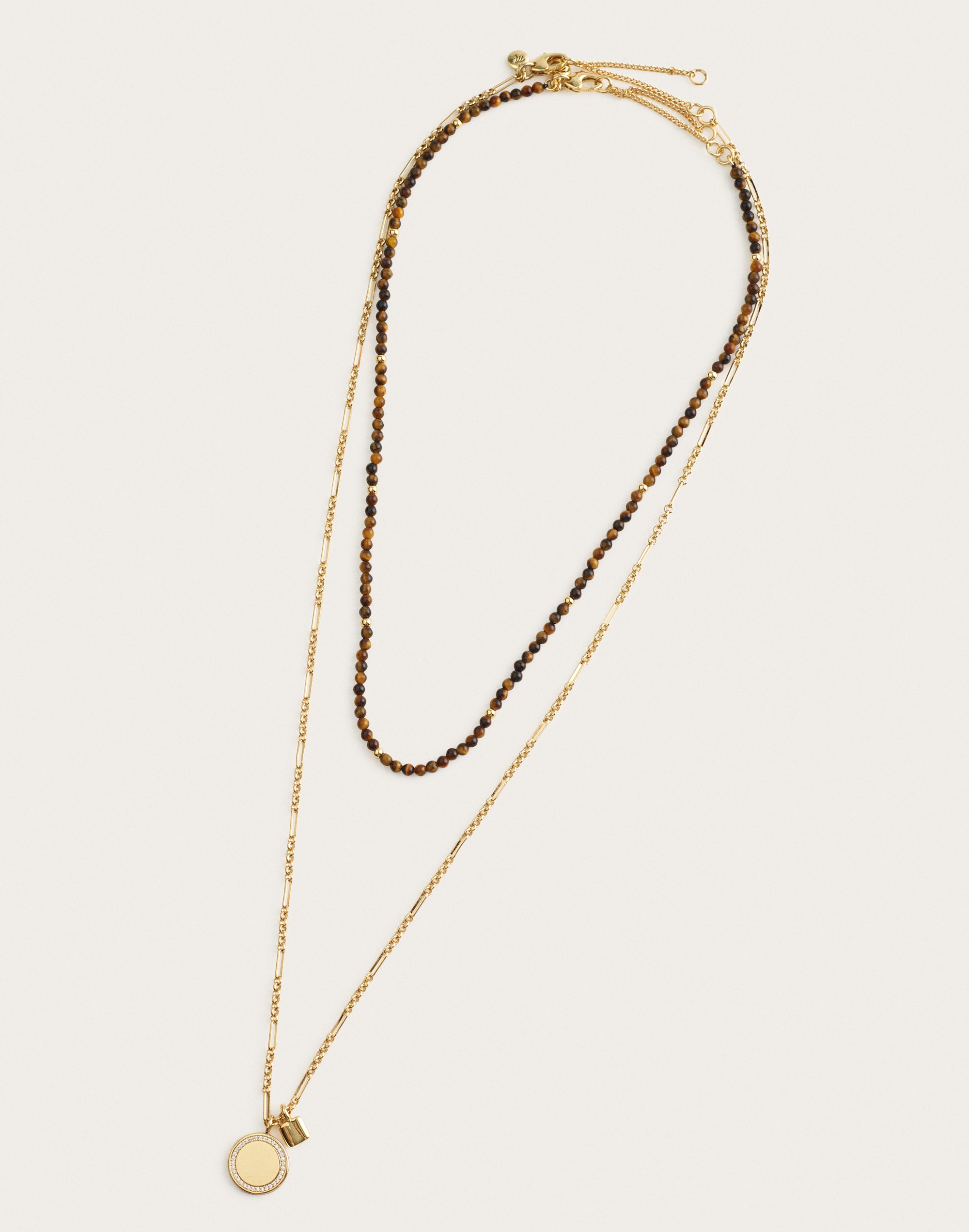 Semiprecious Beaded Necklace Set