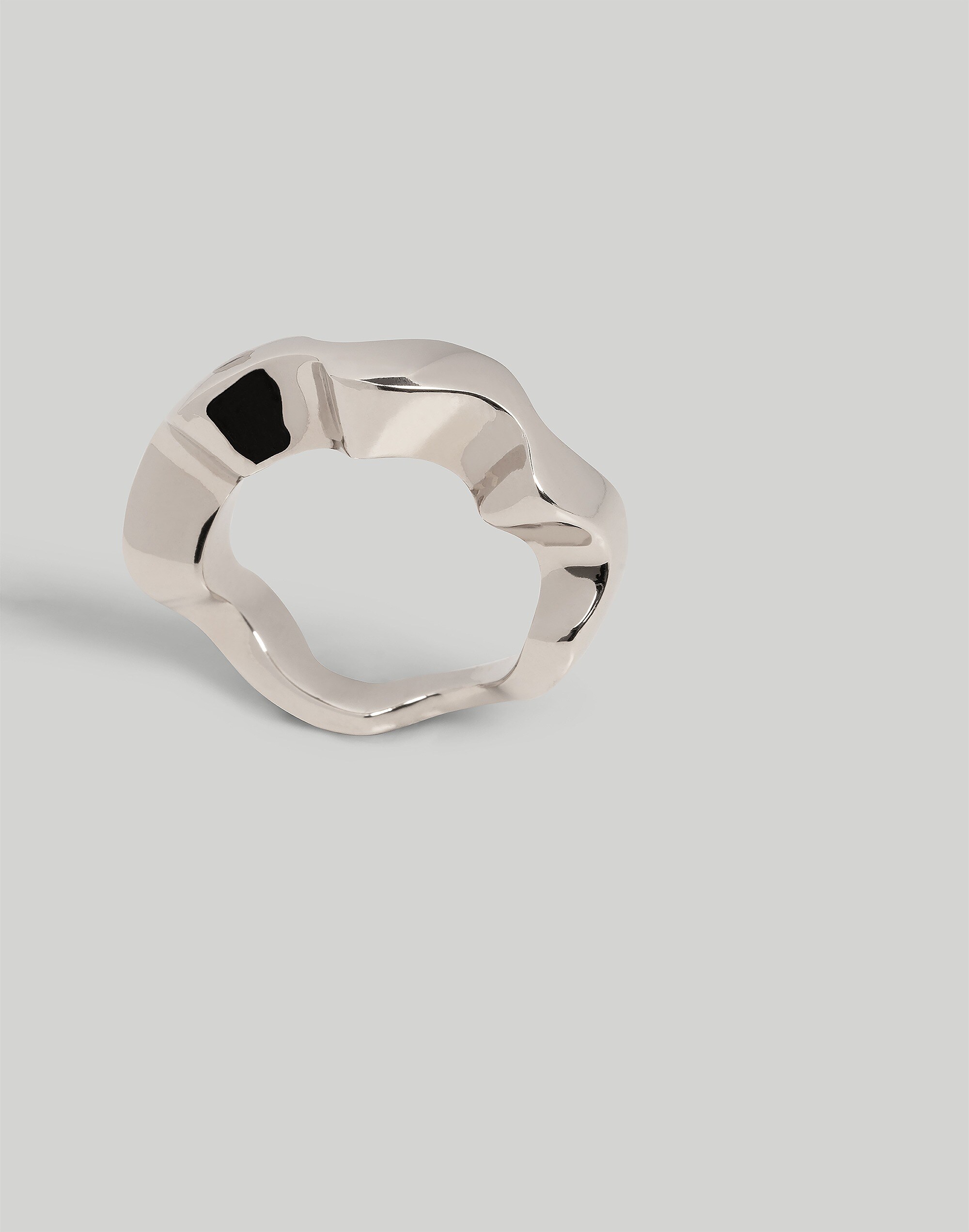 CHARLOTTE CAUWE STUDIO WAVE RING IN STERLING SILVER