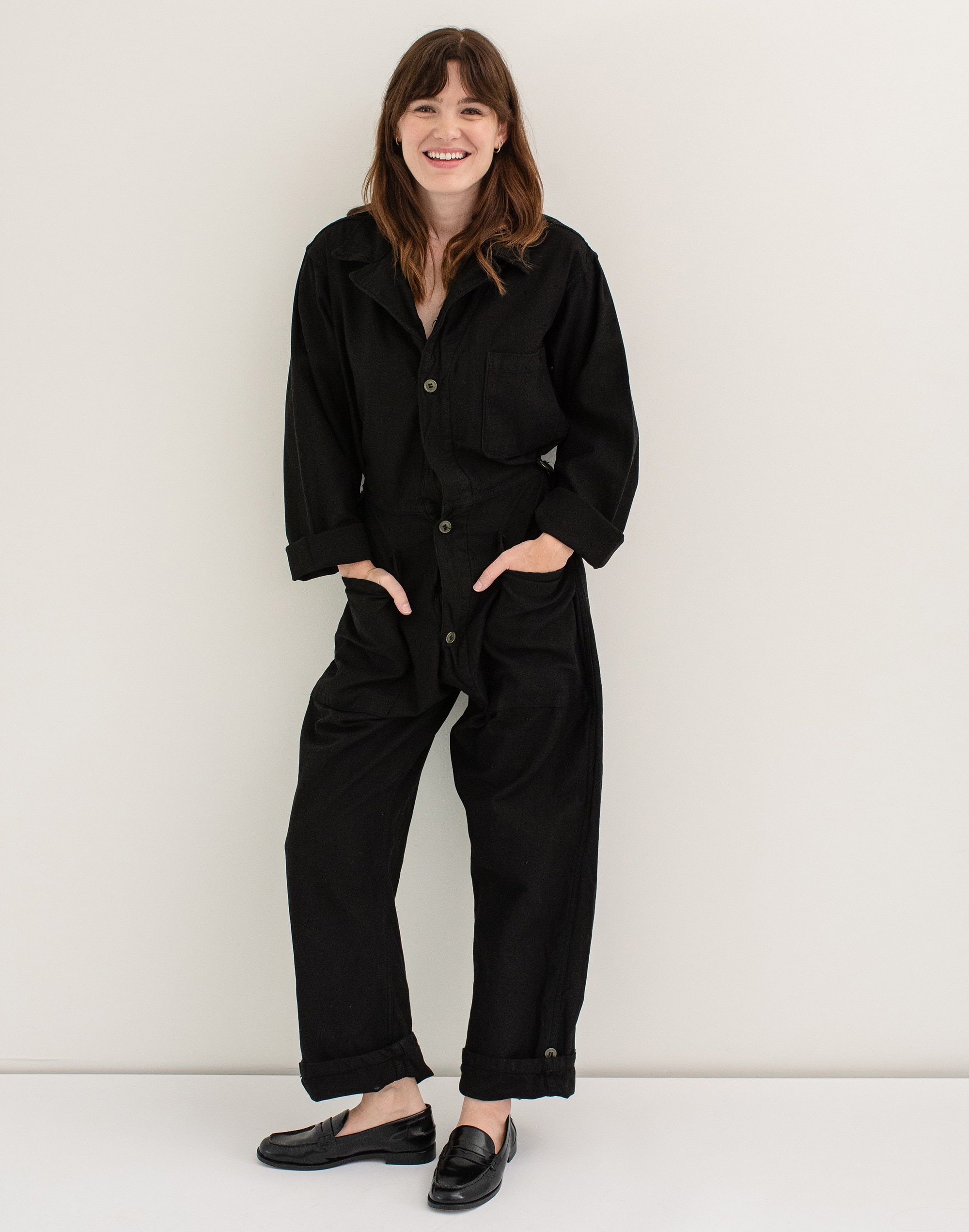 Rawson Vintage Black Flight Suit Coverall