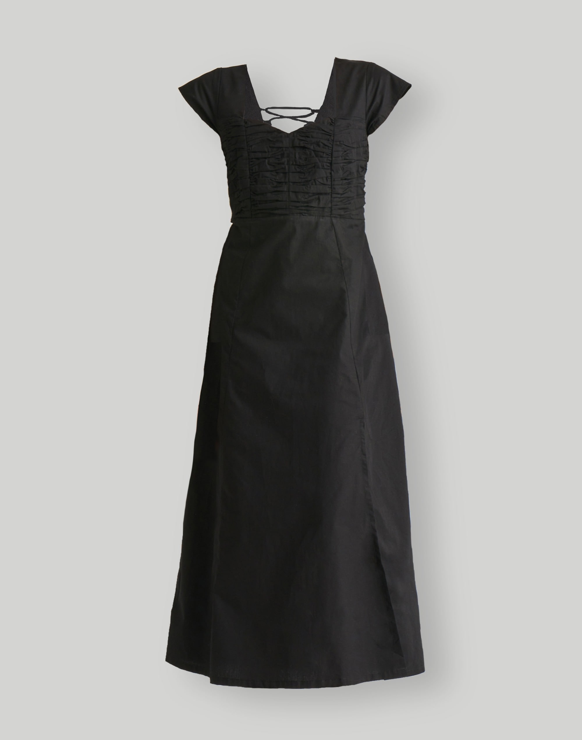 Reistor® Ruched Dress with Front Slit