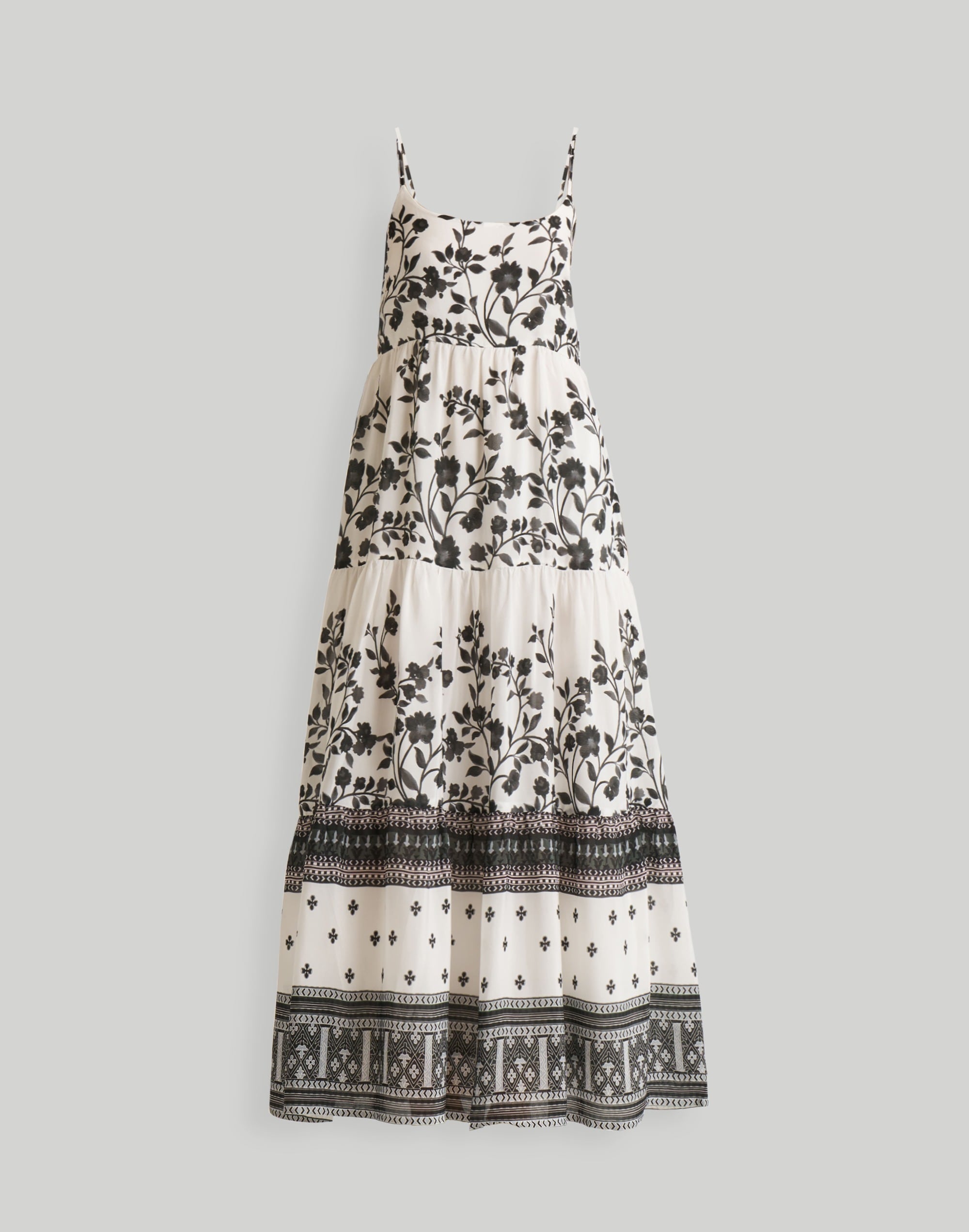Reistor® Strappy tiered maxi dress.