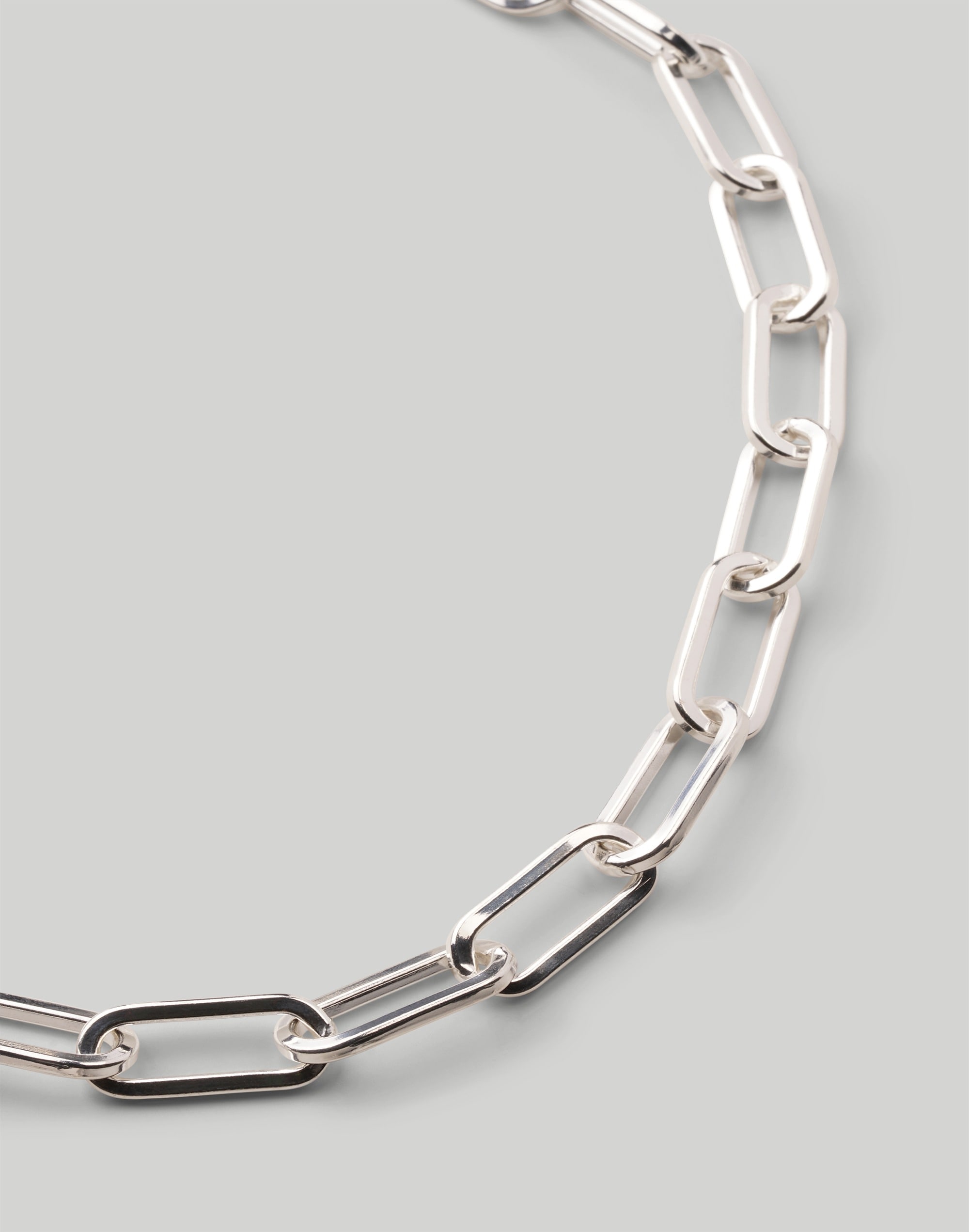 CHARLOTTE CAUWE STUDIO Chunky Link Necklace in Sterling Silver