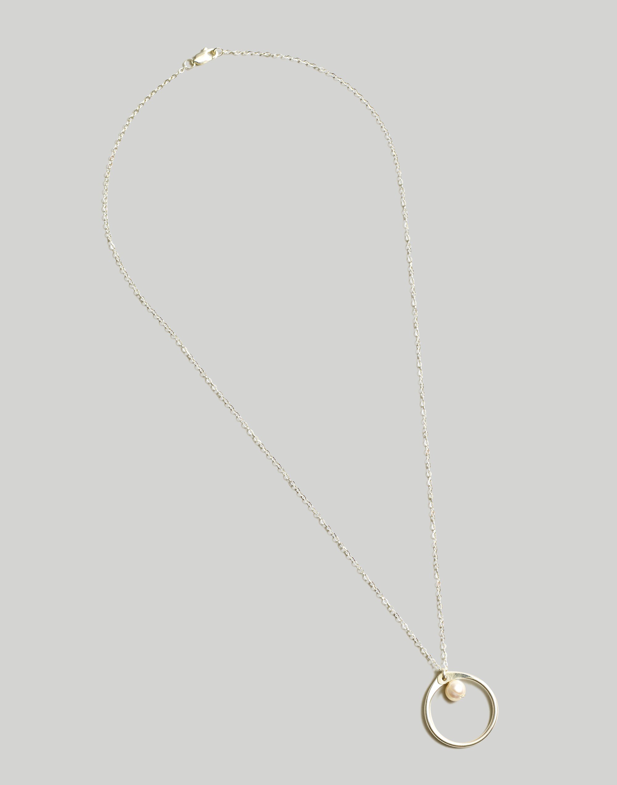 In Situ Jewelry Sterling Silver Kone Pearl Necklace