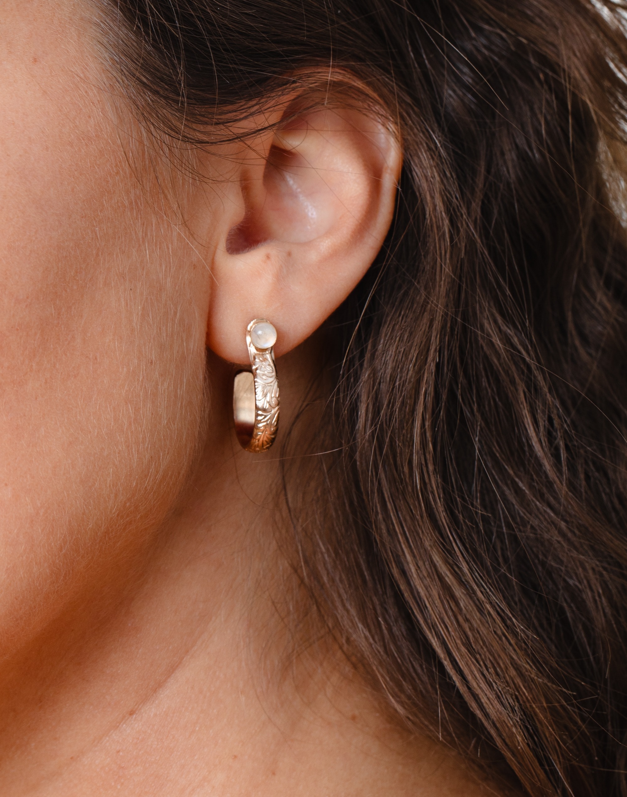 In Situ Jewelry 14k Gold-Filled Mojave Hoop Earrings