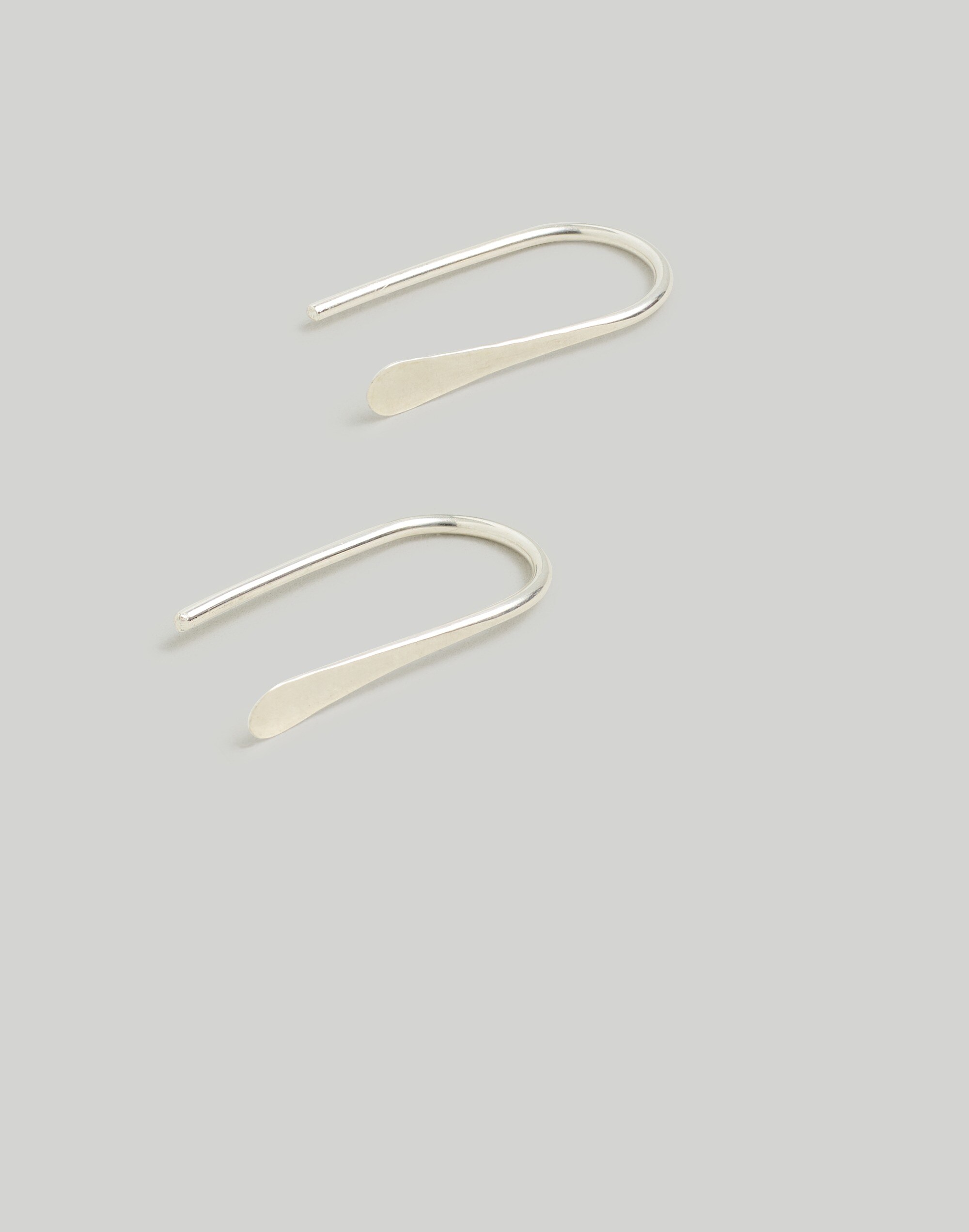 In Situ Jewelry Sterling Silver Quill Threader Earrings