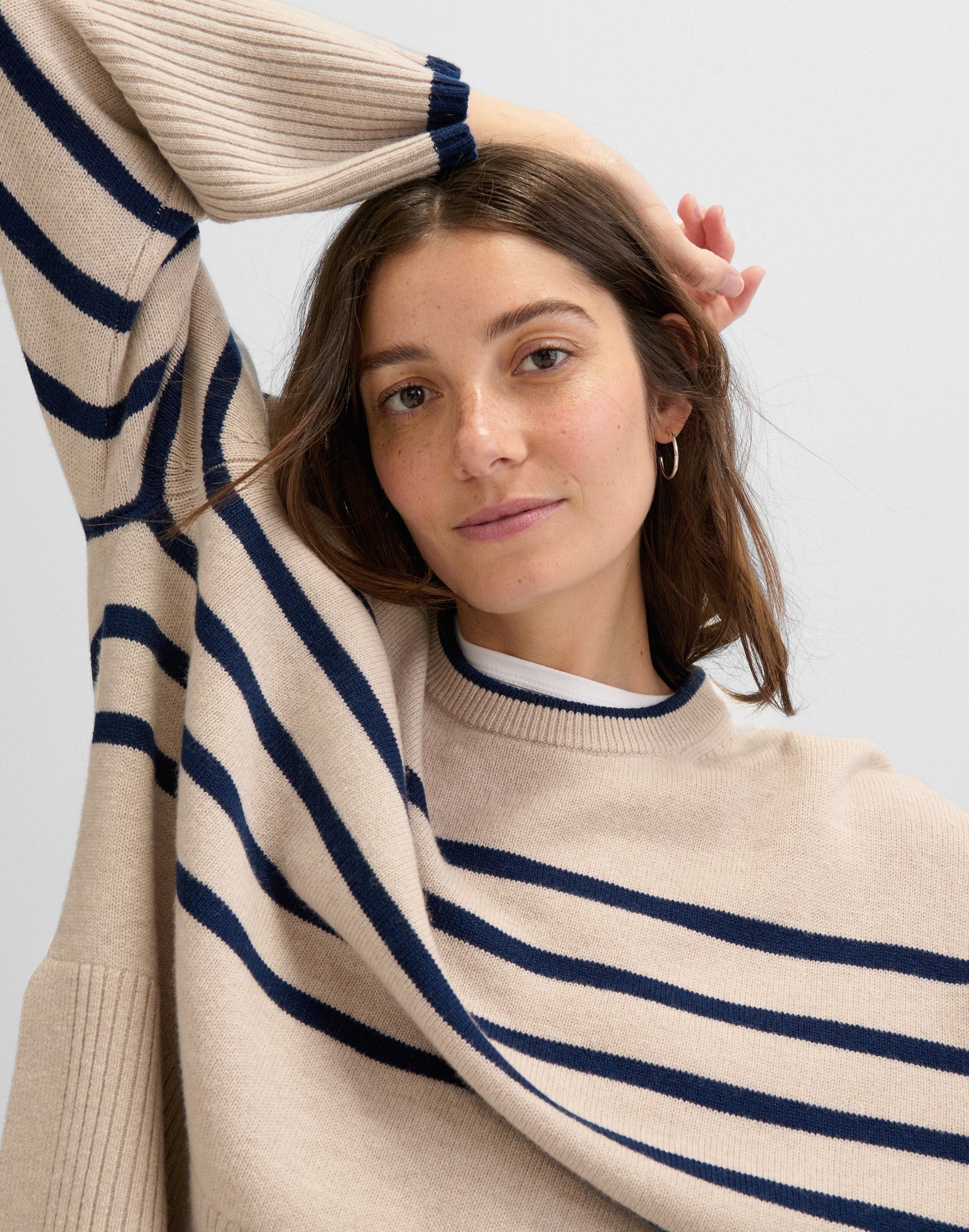 hatch the carly knit maternity pullover