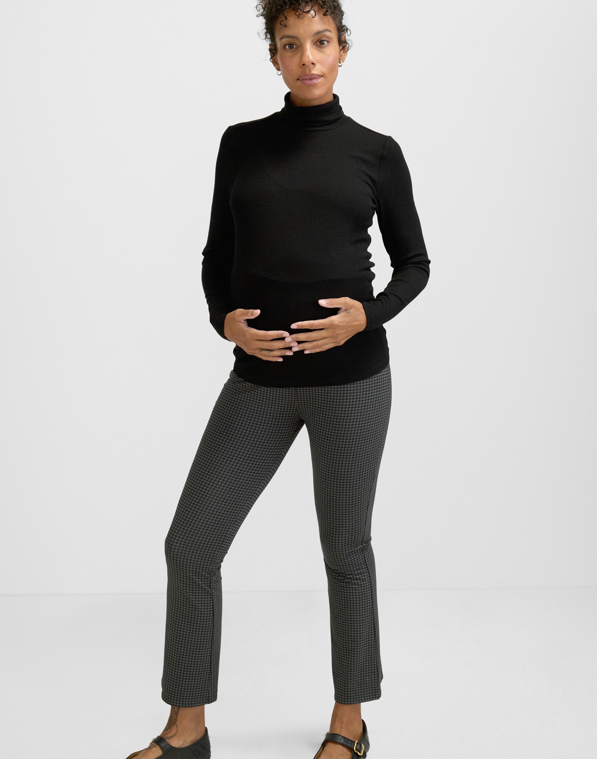 The Maternity Turtleneck Top