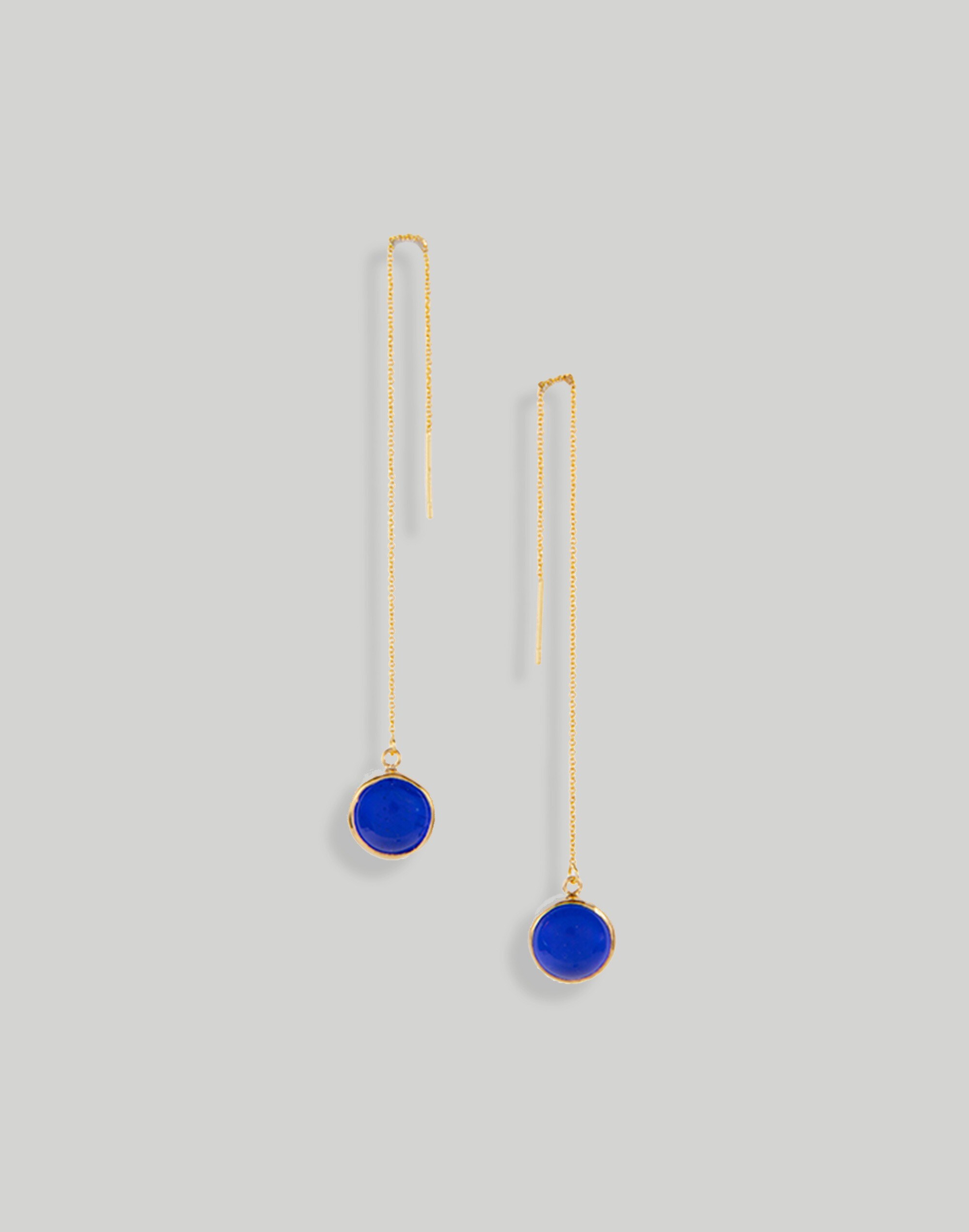 SOKO Umbo Chain Threader Earrings Madewell