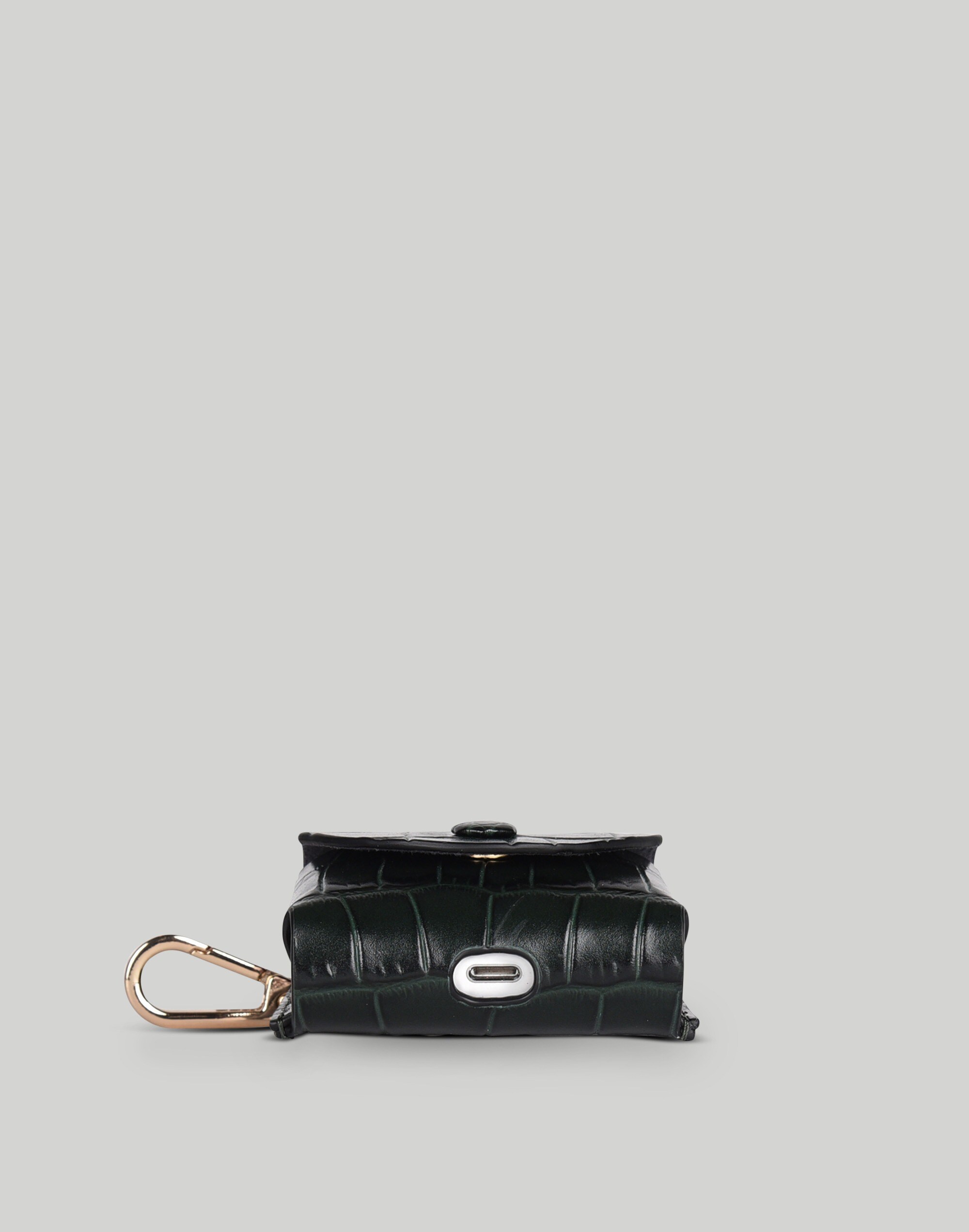 Hyer Goods AirPod Pro Case Cover + Keychain Emerald Croco