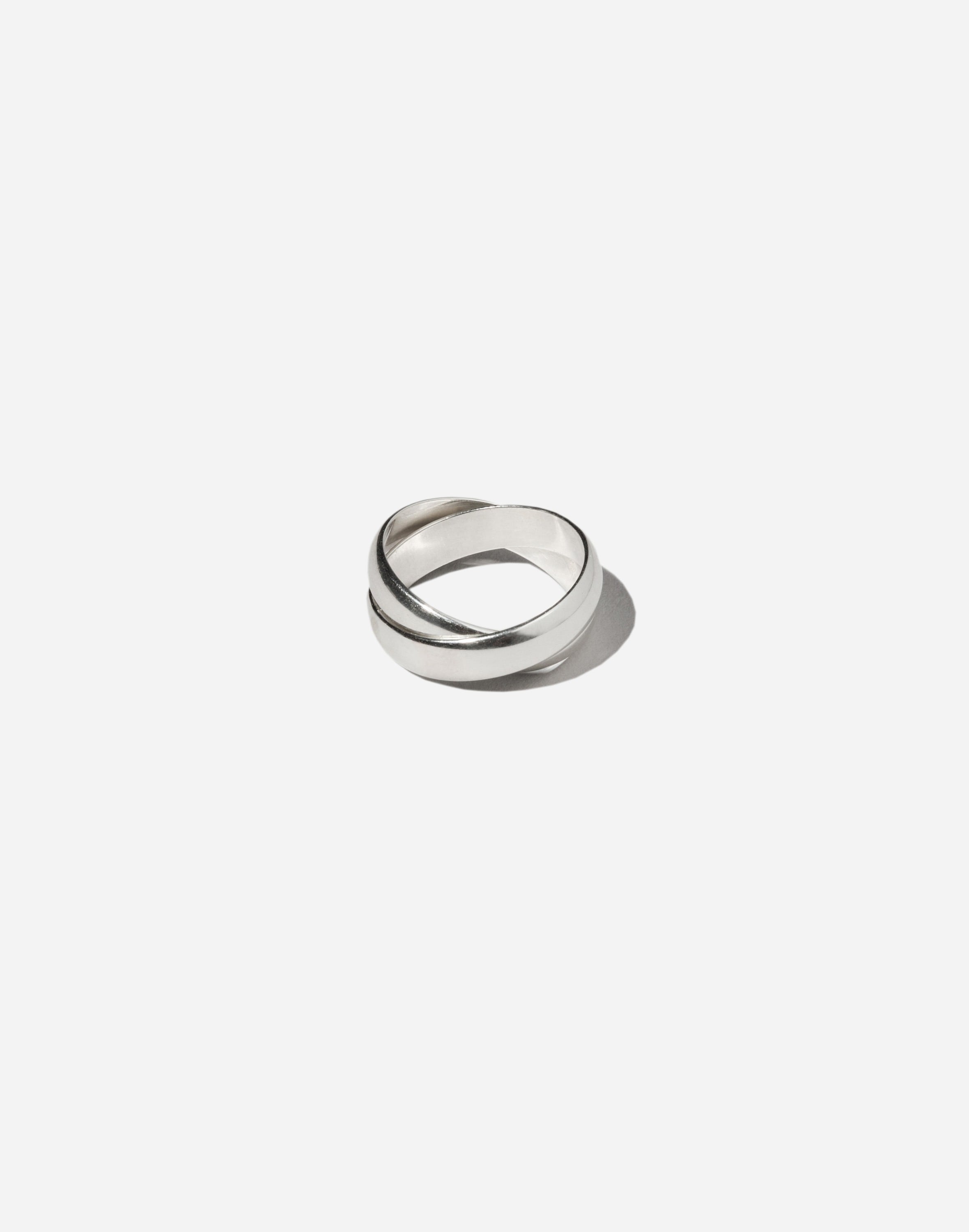 Maslo Jewelry Small Linked Ring Sterling Silver