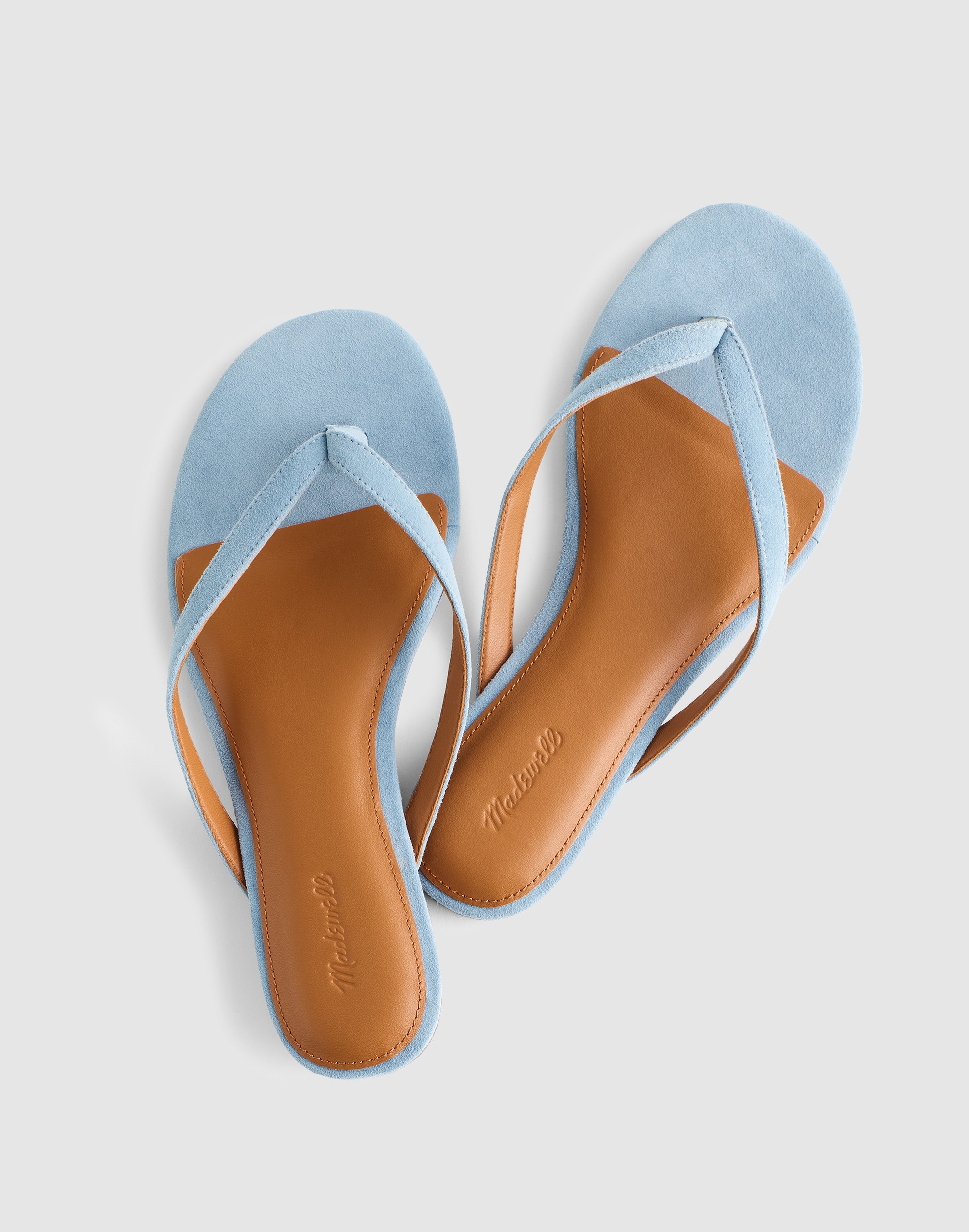 The Iggy Thong Sandal in Suede