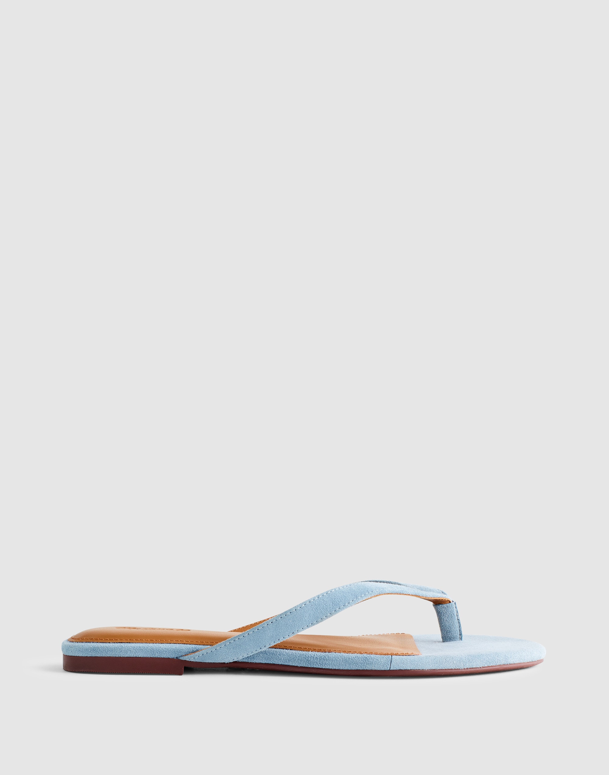 the iggy thong sandal in suede