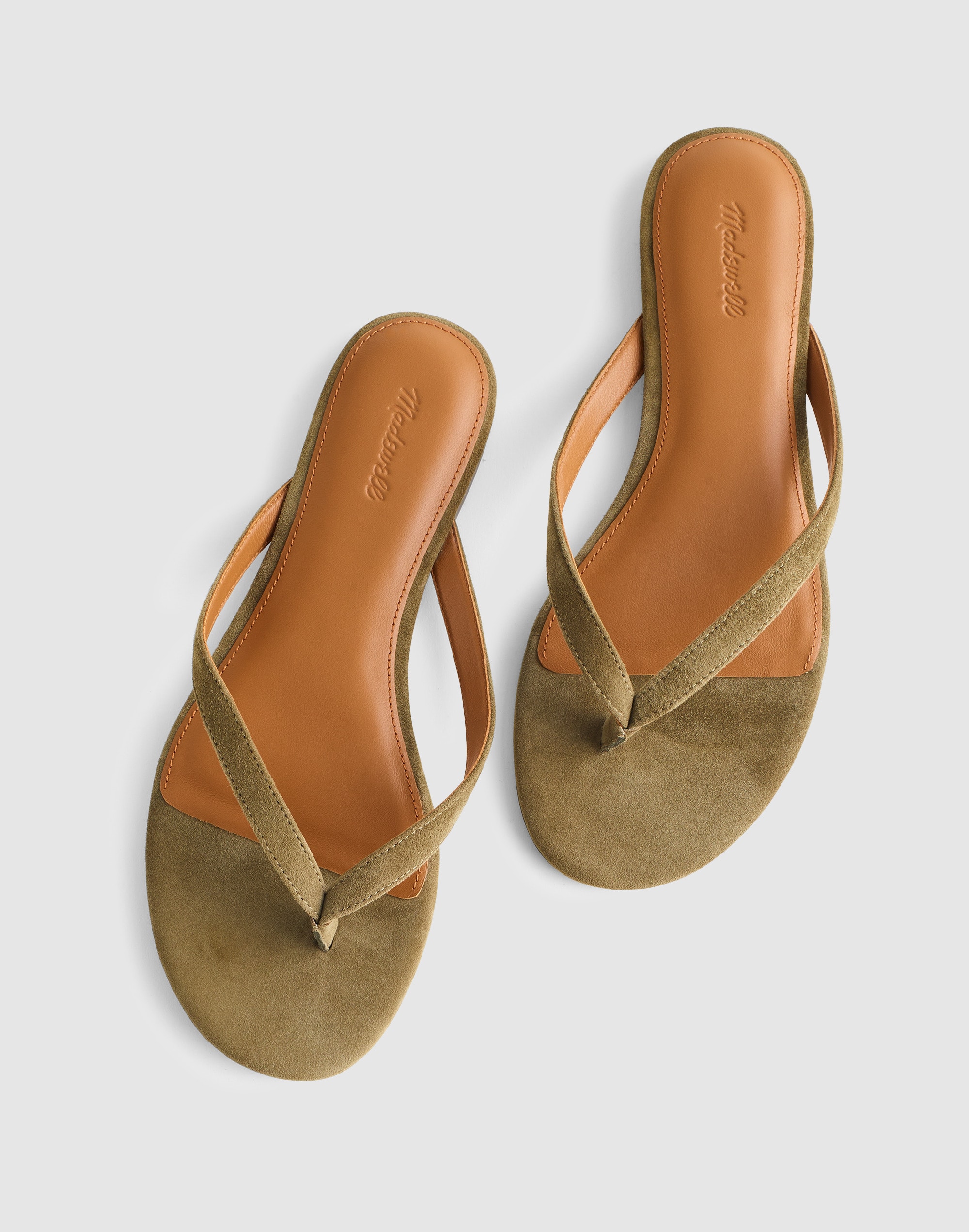 The Iggy Thong Sandal in Suede